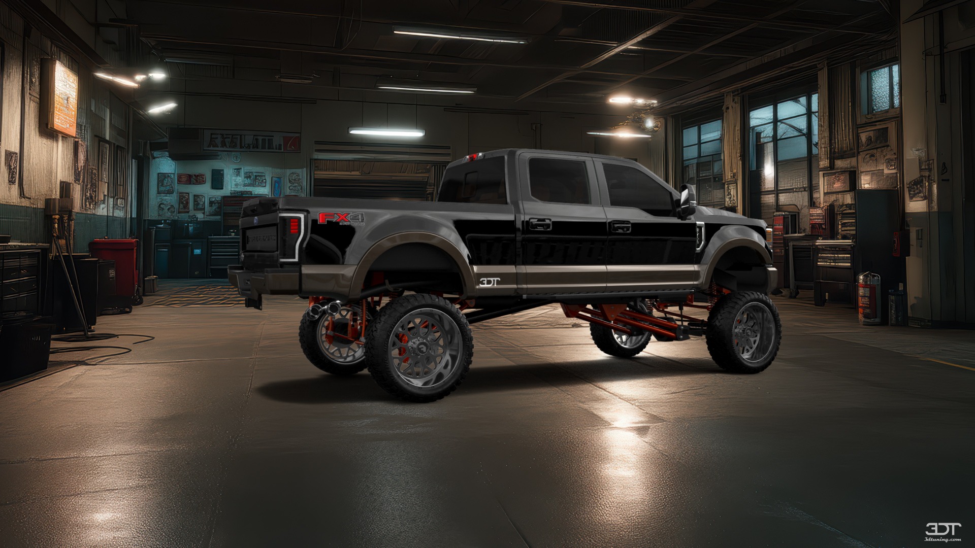 Ford F-250 4 Door pickup truck 2021 tuning