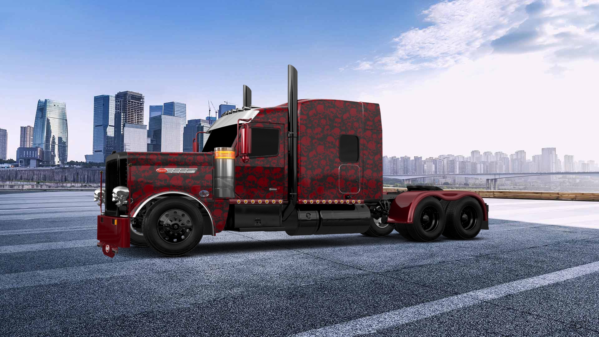 Peterbilt 589 Sleeper Cab Truck 2024 tuning