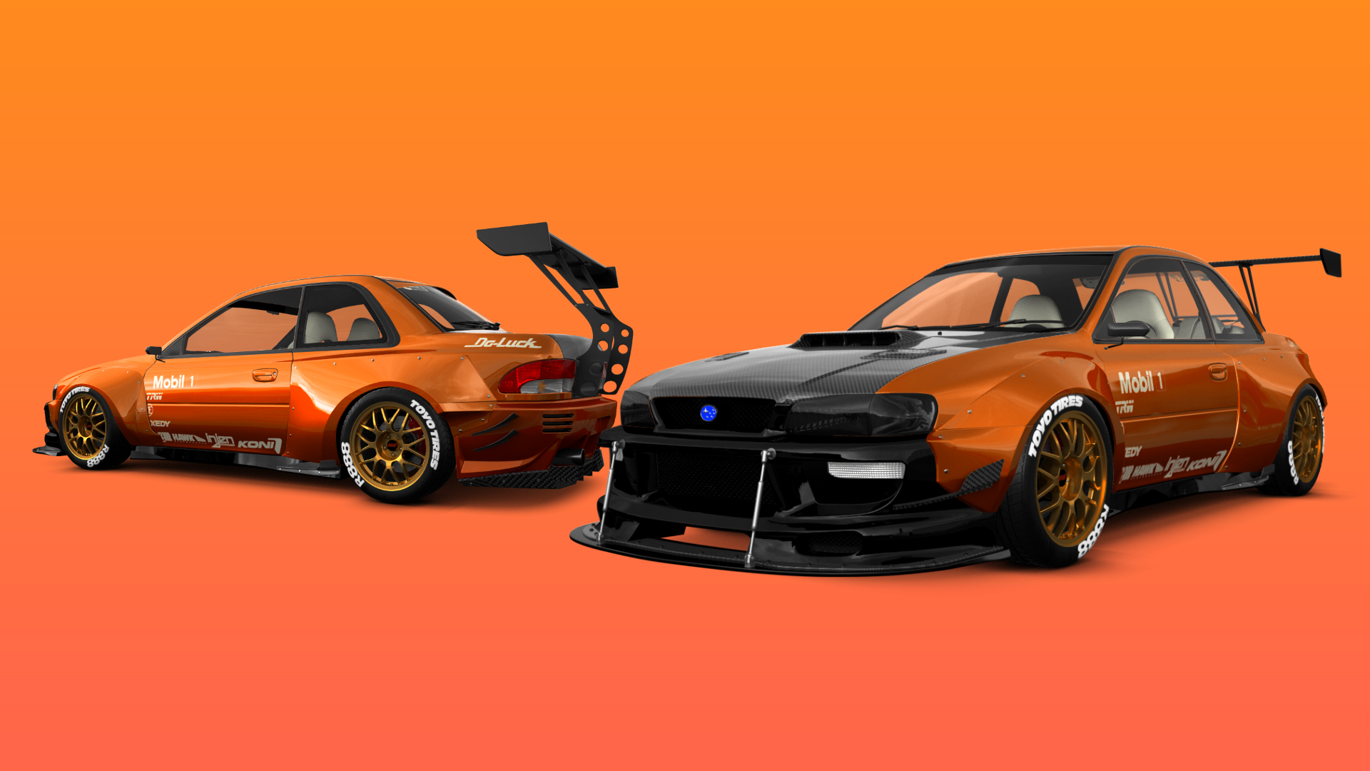 Subaru Impreza WRX STI 22B 2 Door Coupe 2000 tuning