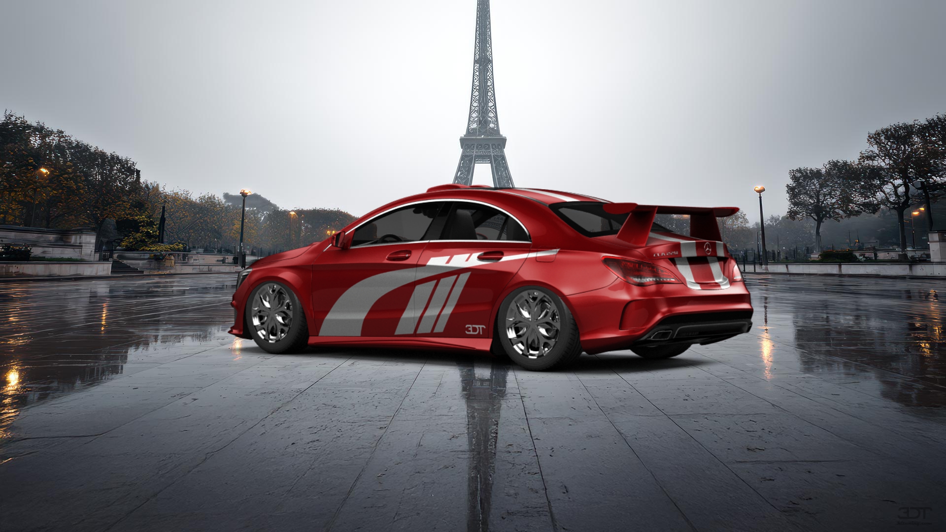Mercedes CLA class 4 Door Coupe 2014 tuning