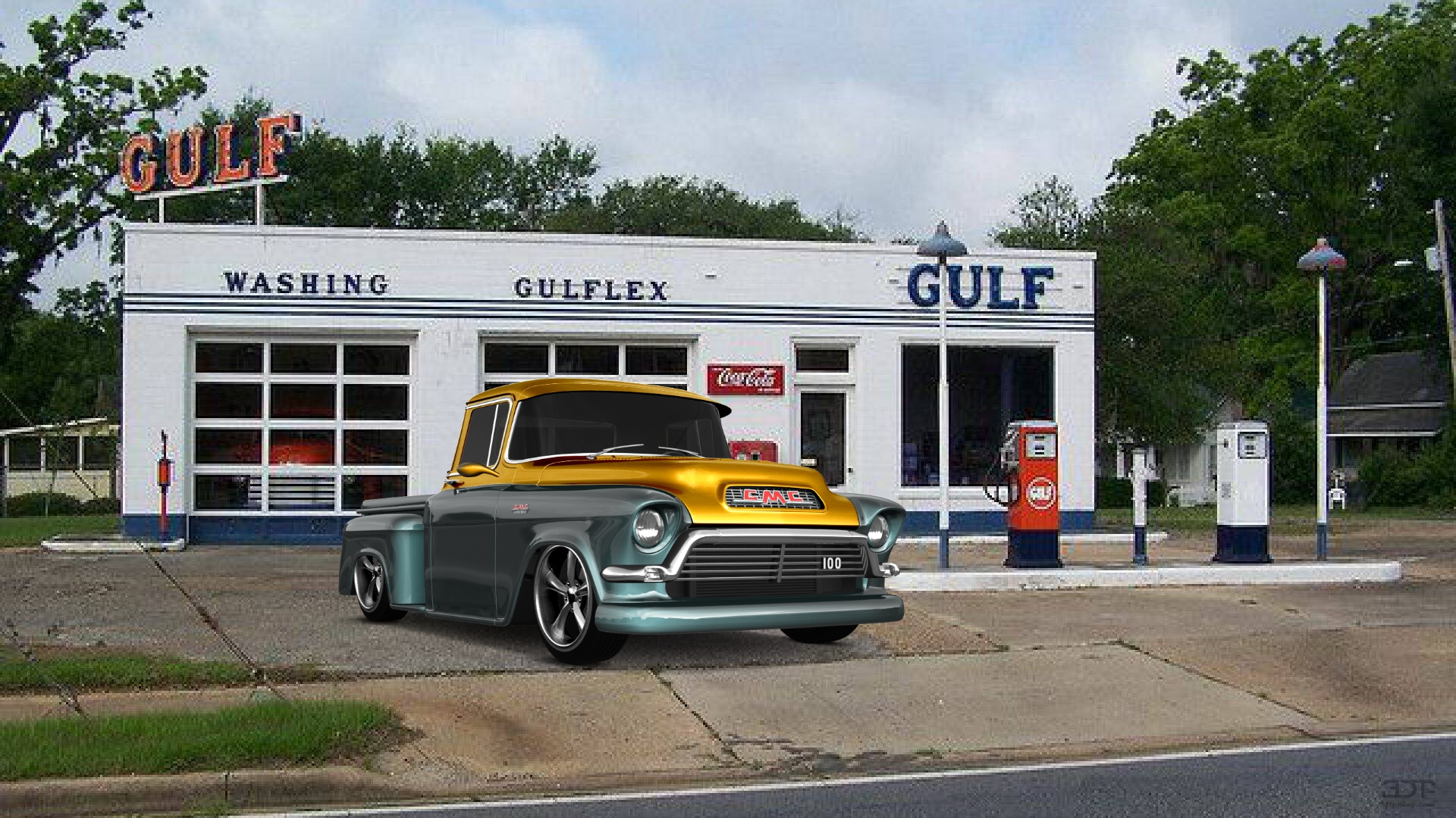GMC 100 Stepside 2 Door pickup truck 1957 Images
