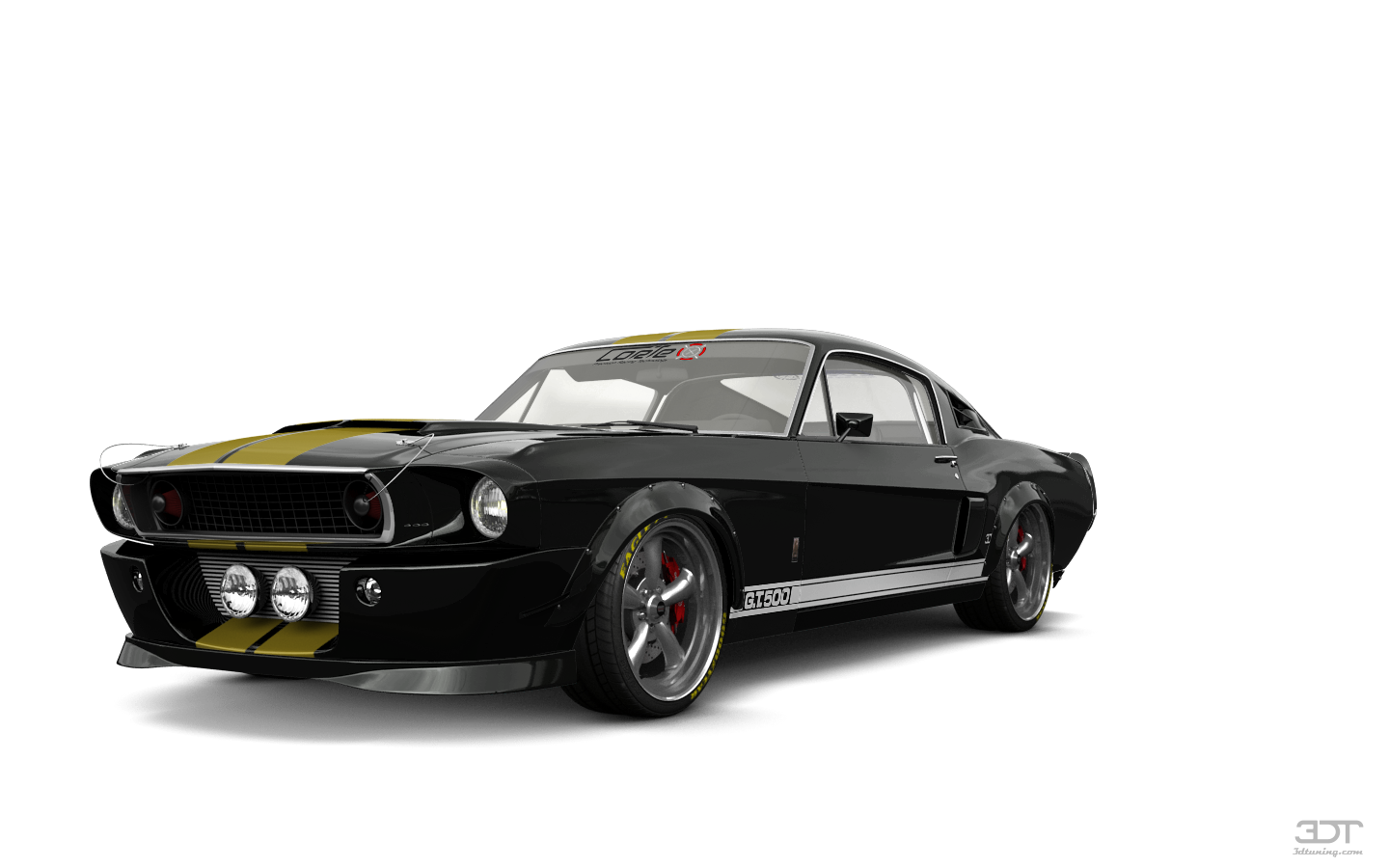 Tuning Mustang GT500 2 Door Coupe 1968