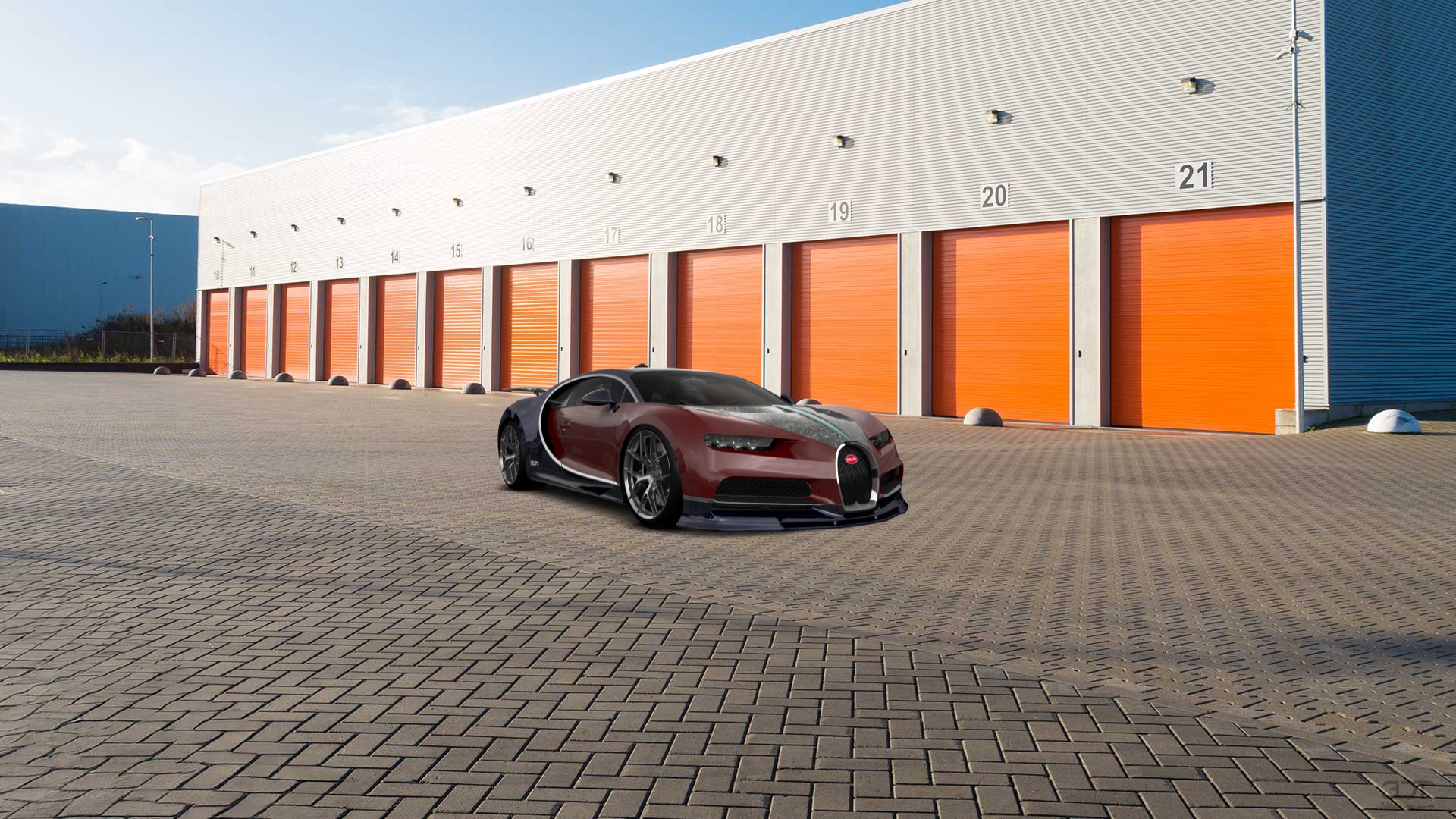 Bugatti Chiron 2 Door Coupe 2016