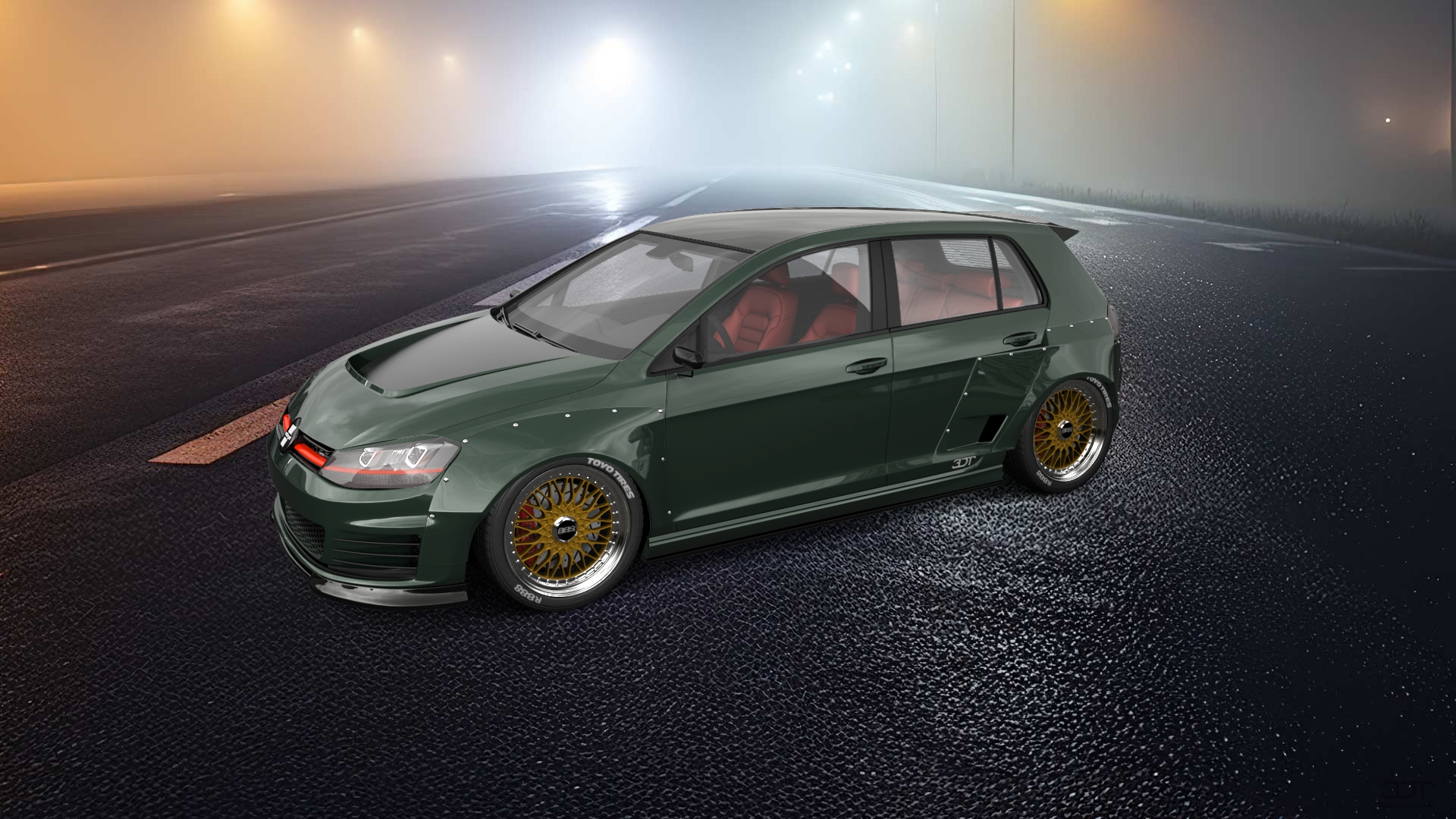 Volkswagen Golf 7 5 Door Hatchback 2013 tuning