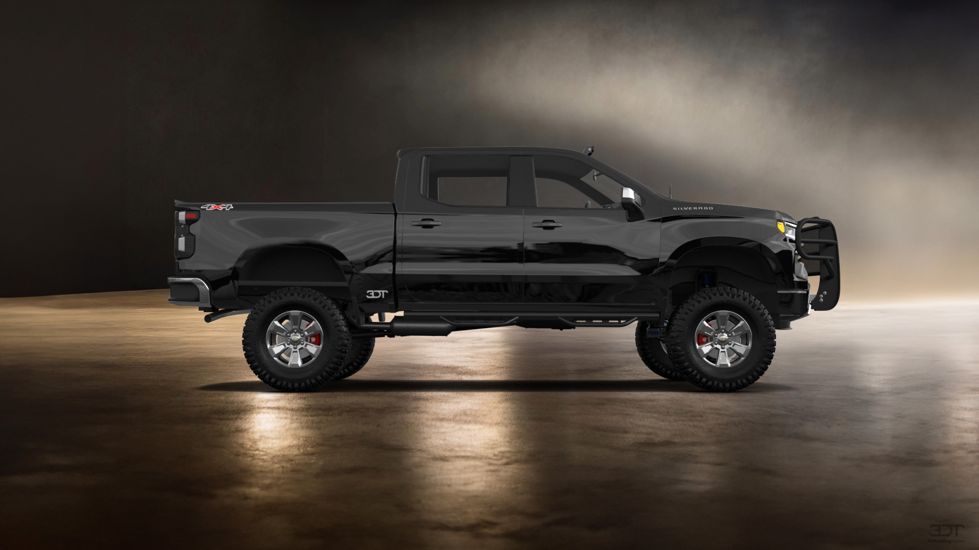 Chevrolet Silverado 1500 Crew Cab 5.8 ft box 4 Door pickup truck 2023 tuning