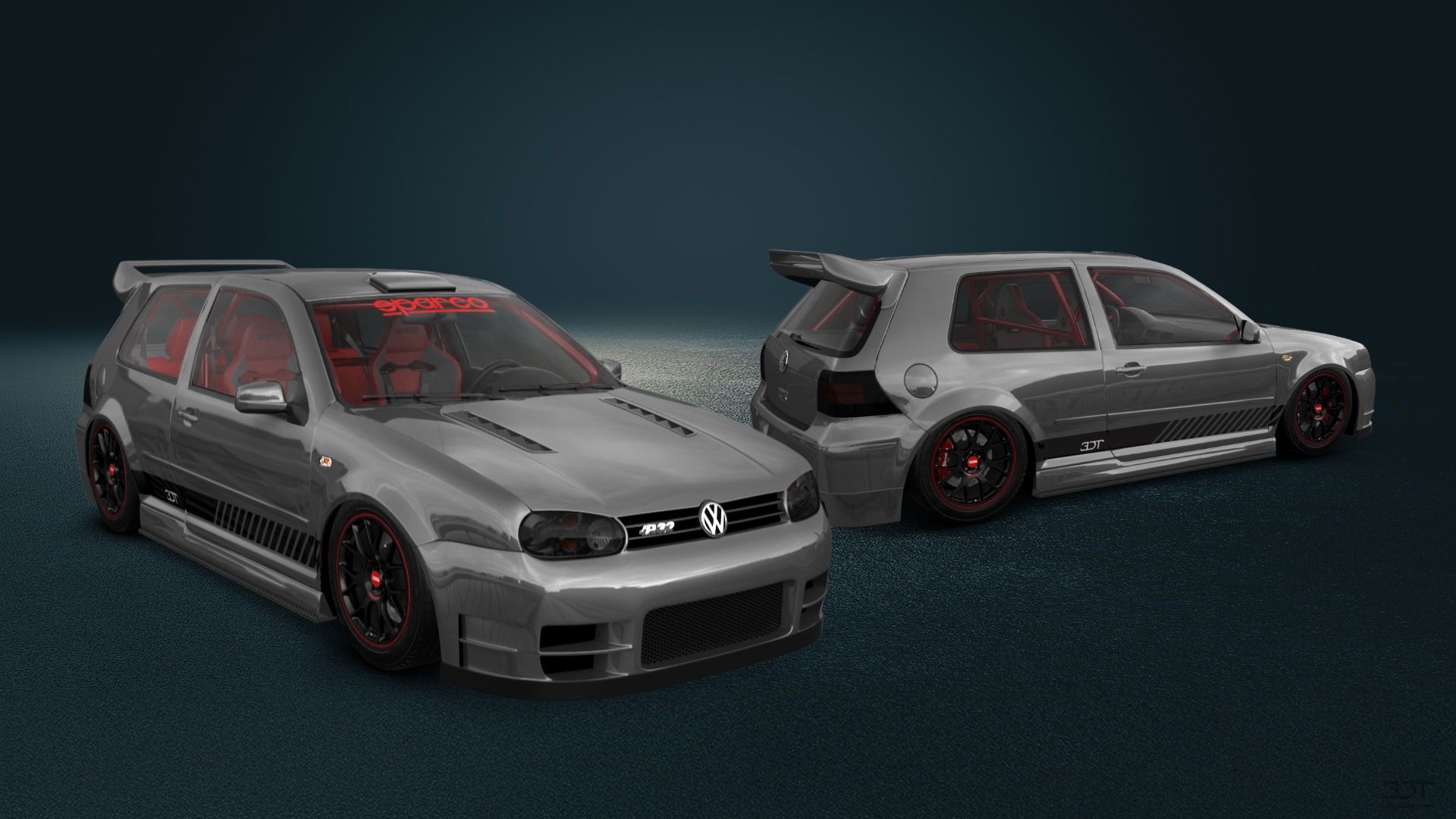 Volkswagen Golf 4 (mk4) 3 Door Hatchback 1997 tuning