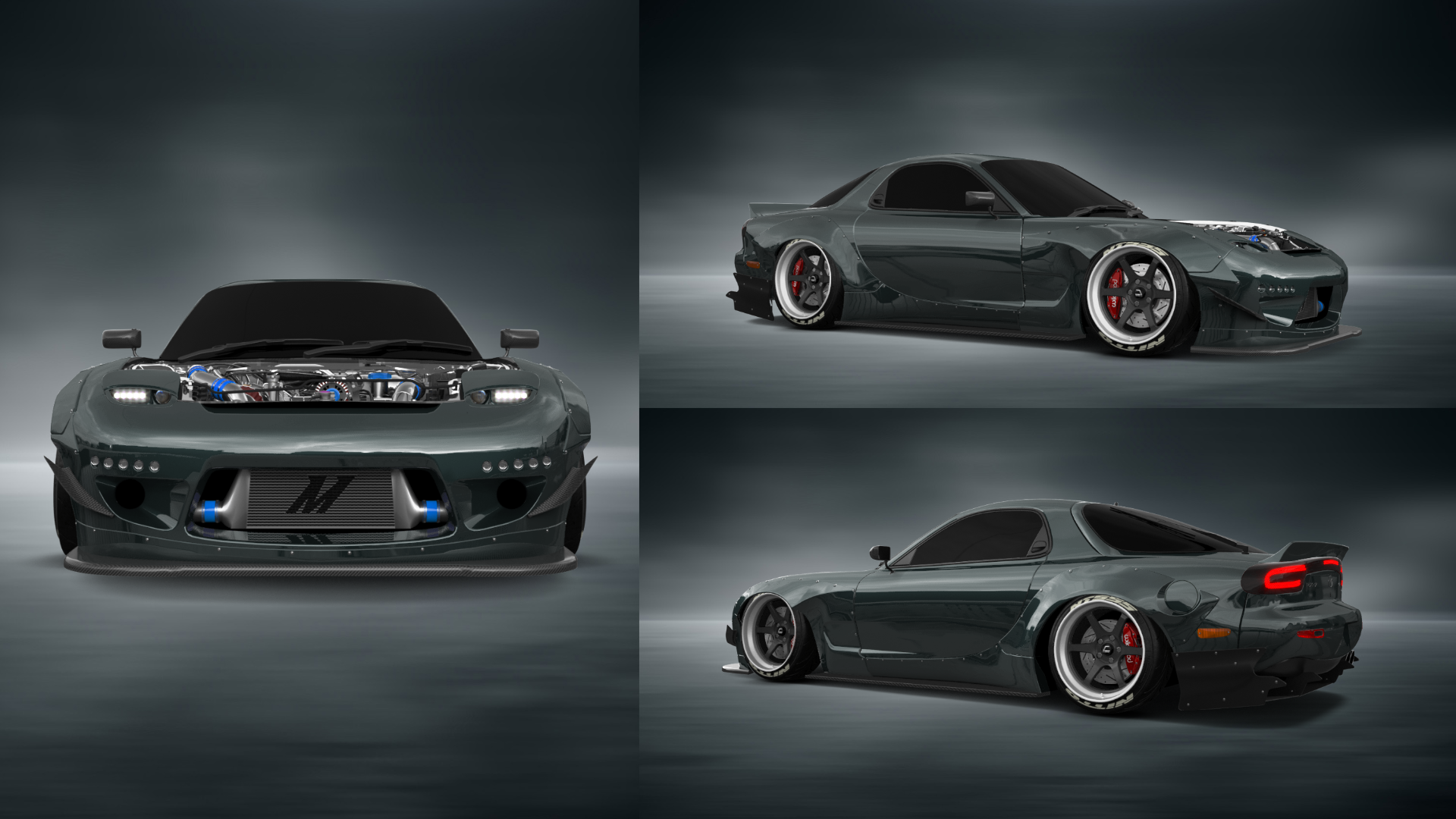 Mazda RX-7 2 Door Coupe 1997 tuning