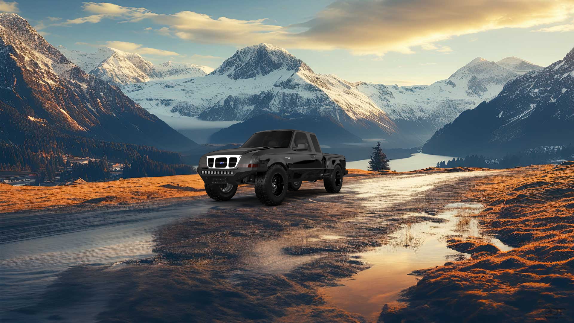 Ford Ranger Flareside 2 Door pickup truck 1998