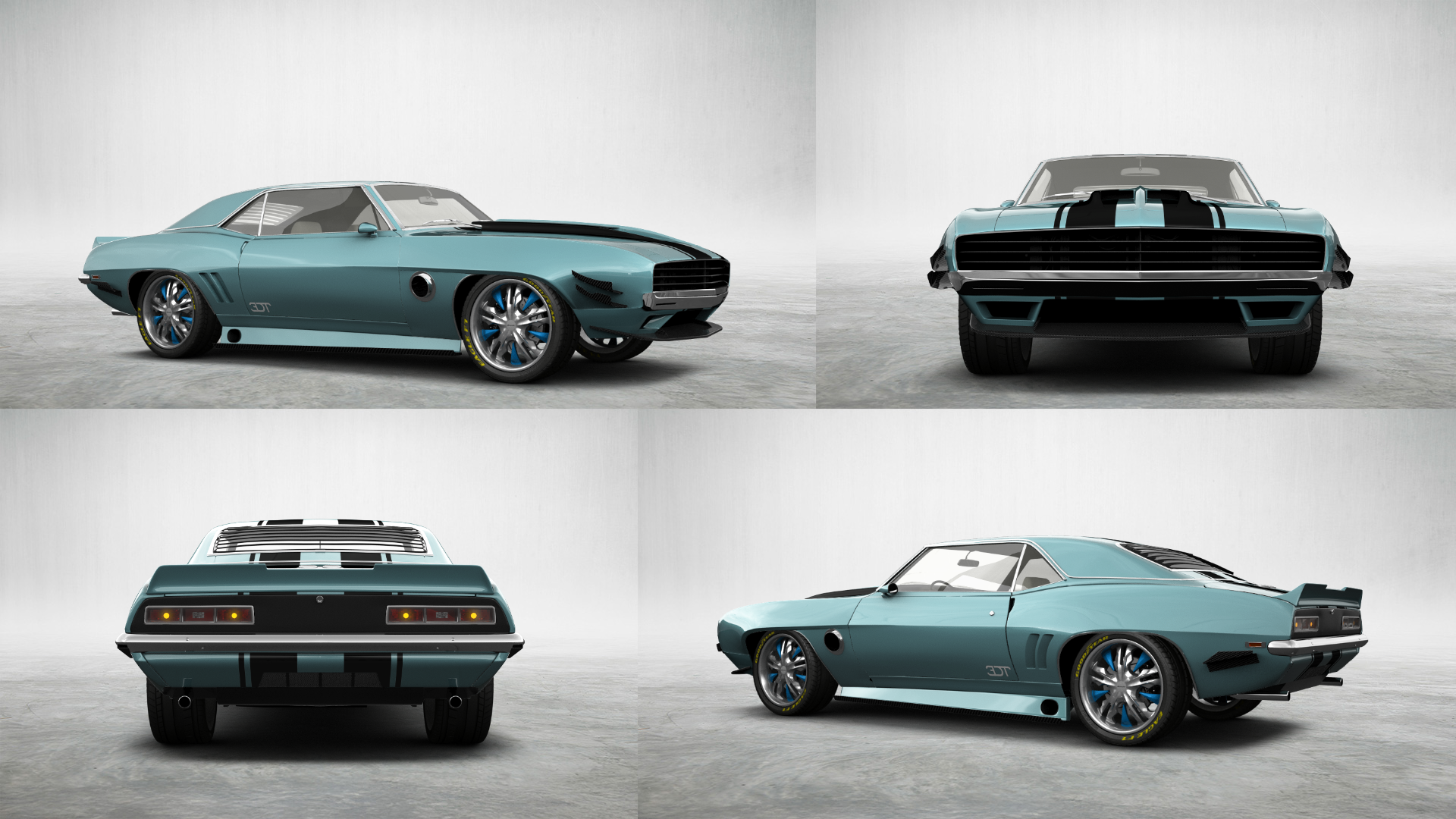 Chevrolet Camaro SS 2 Door Hardtop 1969 tuning