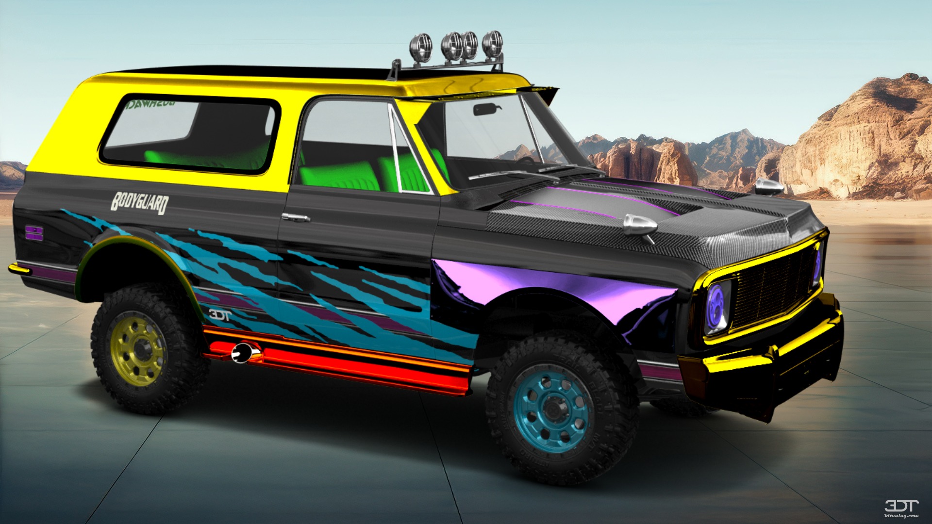 Chevrolet K5 Blazer 2 Door pickup truck 1969 tuning
