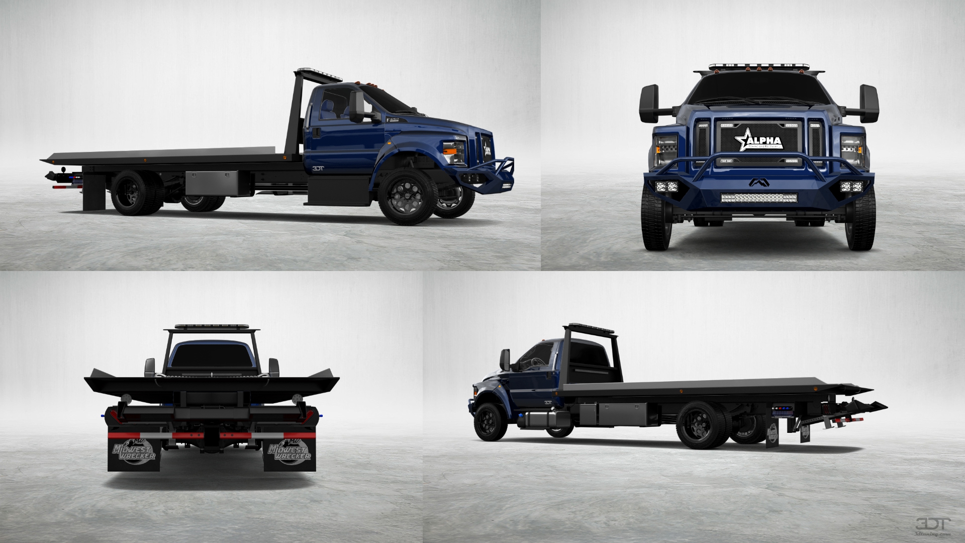 Ford F-650 Tow Truck Pickup 2016 tuning