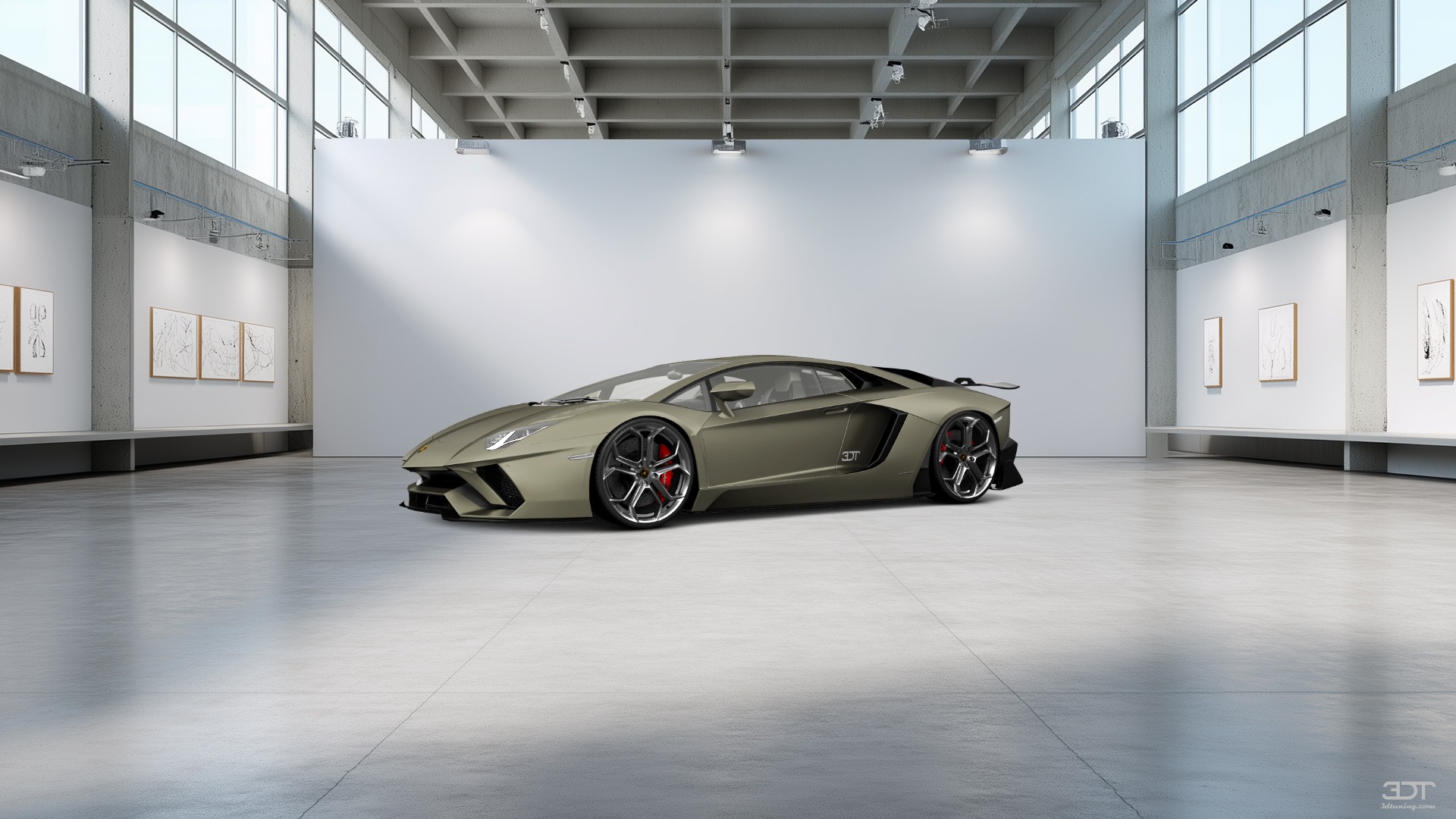 Lamborghini Aventador 2 Door Coupe 2012 tuning