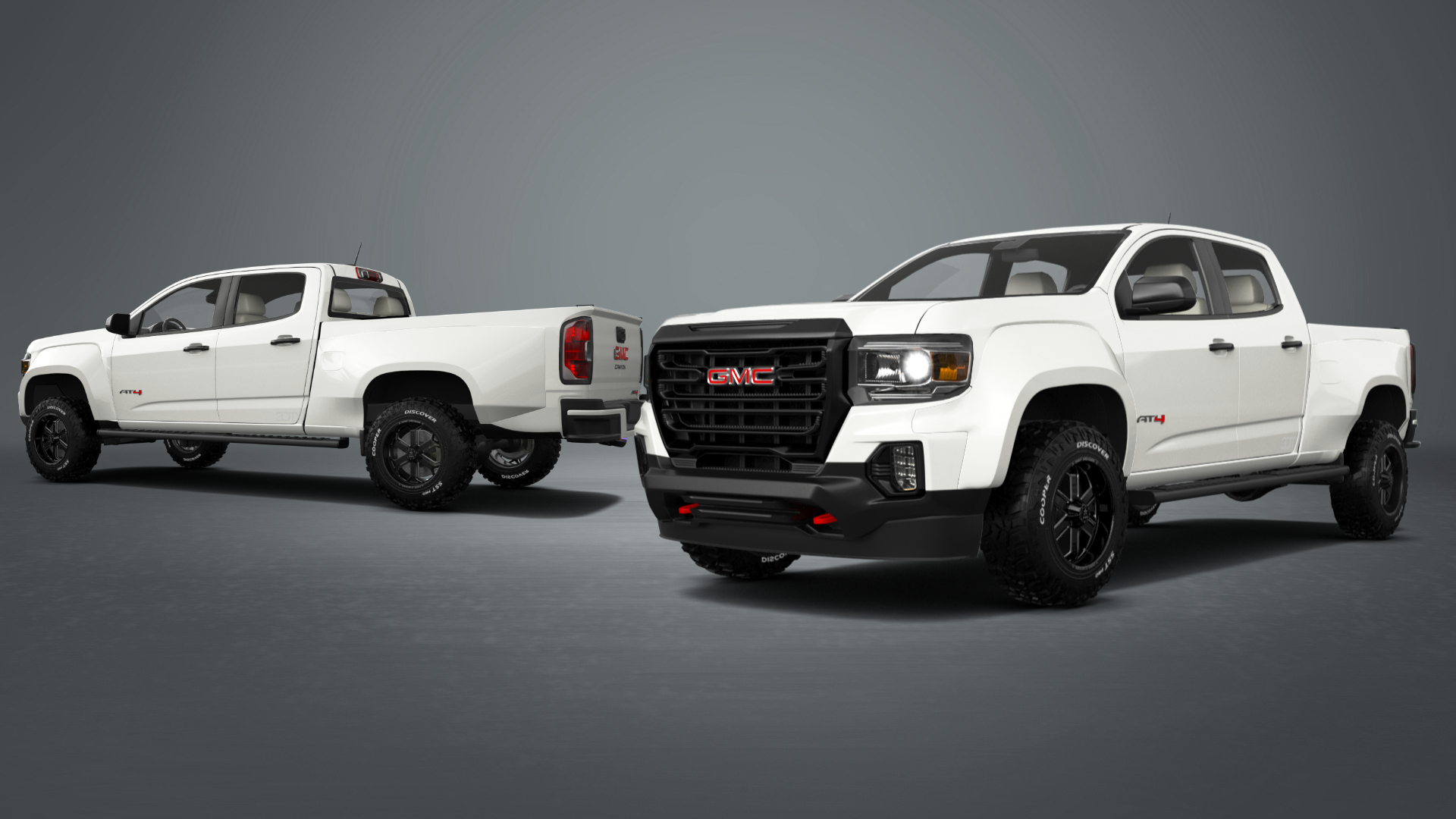 Tuning GMC Canyon Crew Cab 4 Door pickup truck 2021