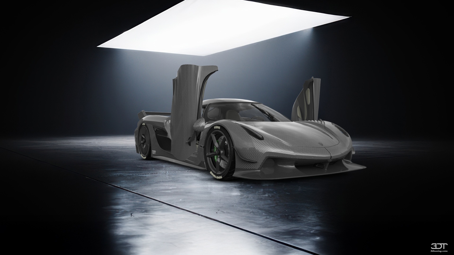 Koenigsegg Jesko 2 door targa top 2020 tuning