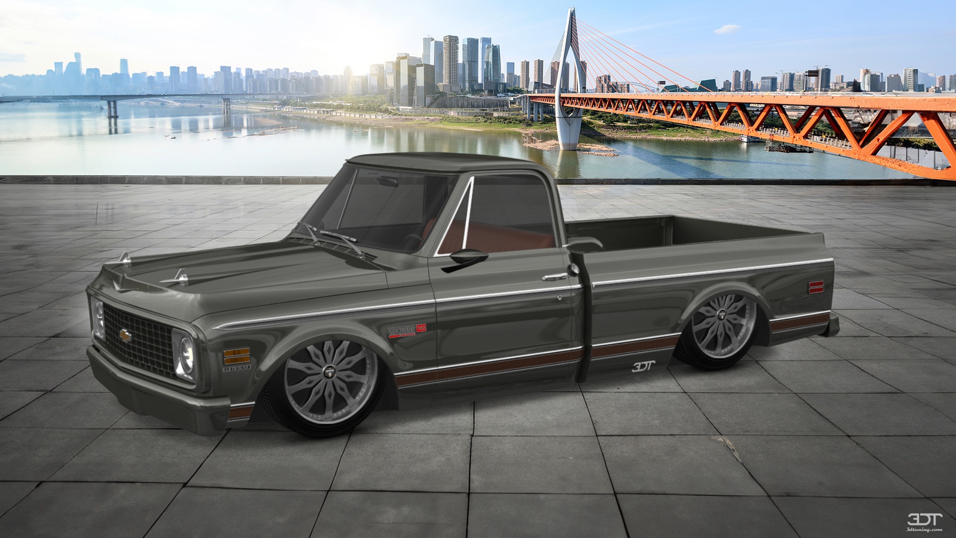 Chevrolet C-10 Cheyenne 2 Door pickup truck 1972 tuning