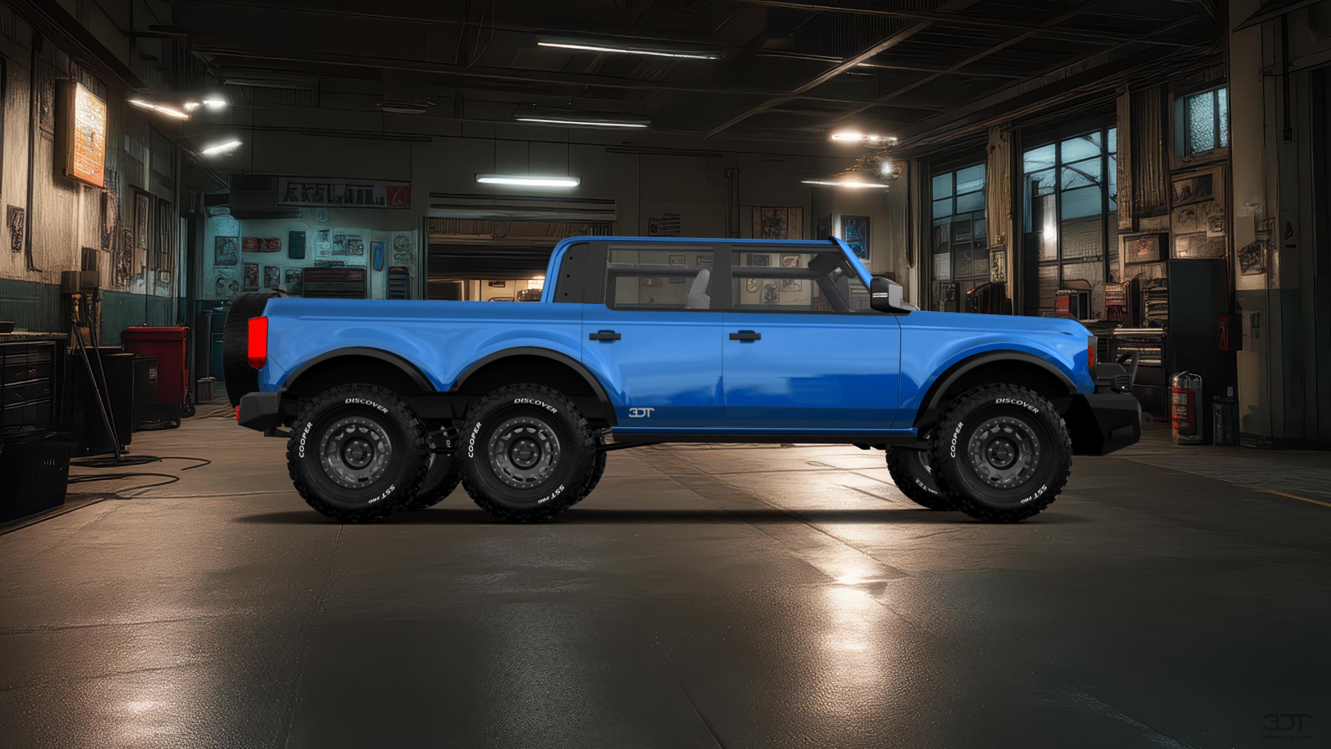 Ford Bronco 6X6 4 Door pickup truck 2021 tuning