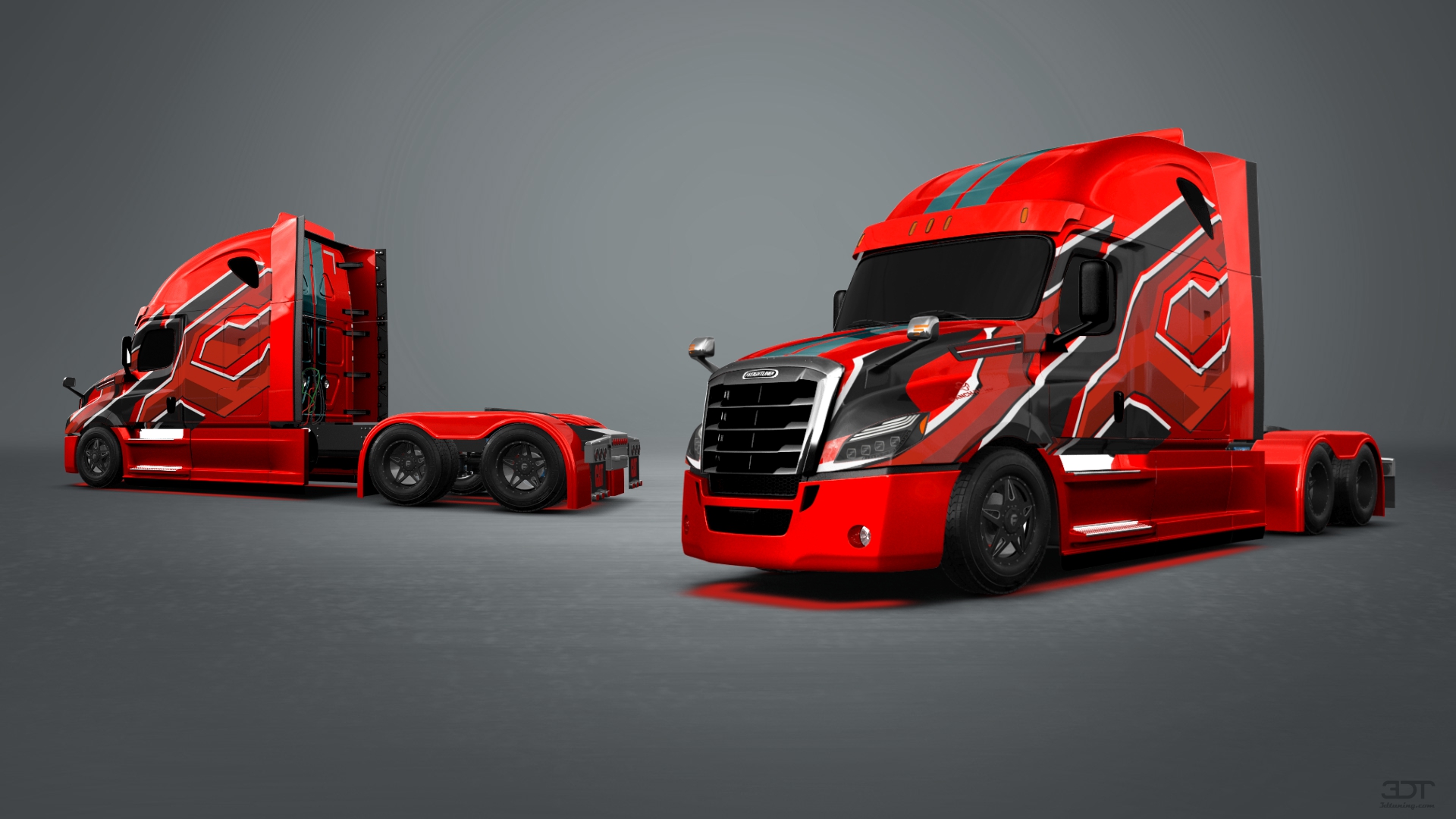 Freightliner Cascadia Sleeper Cab Truck 2018 tuning