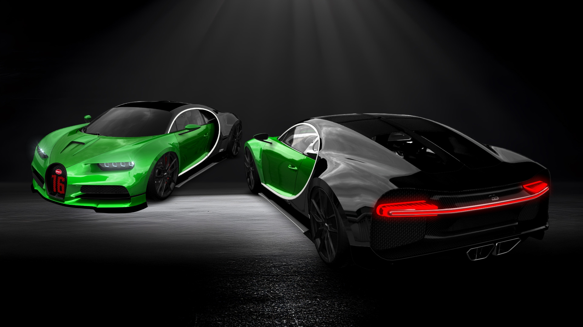 Bugatti Chiron 2 Door Coupe 2016