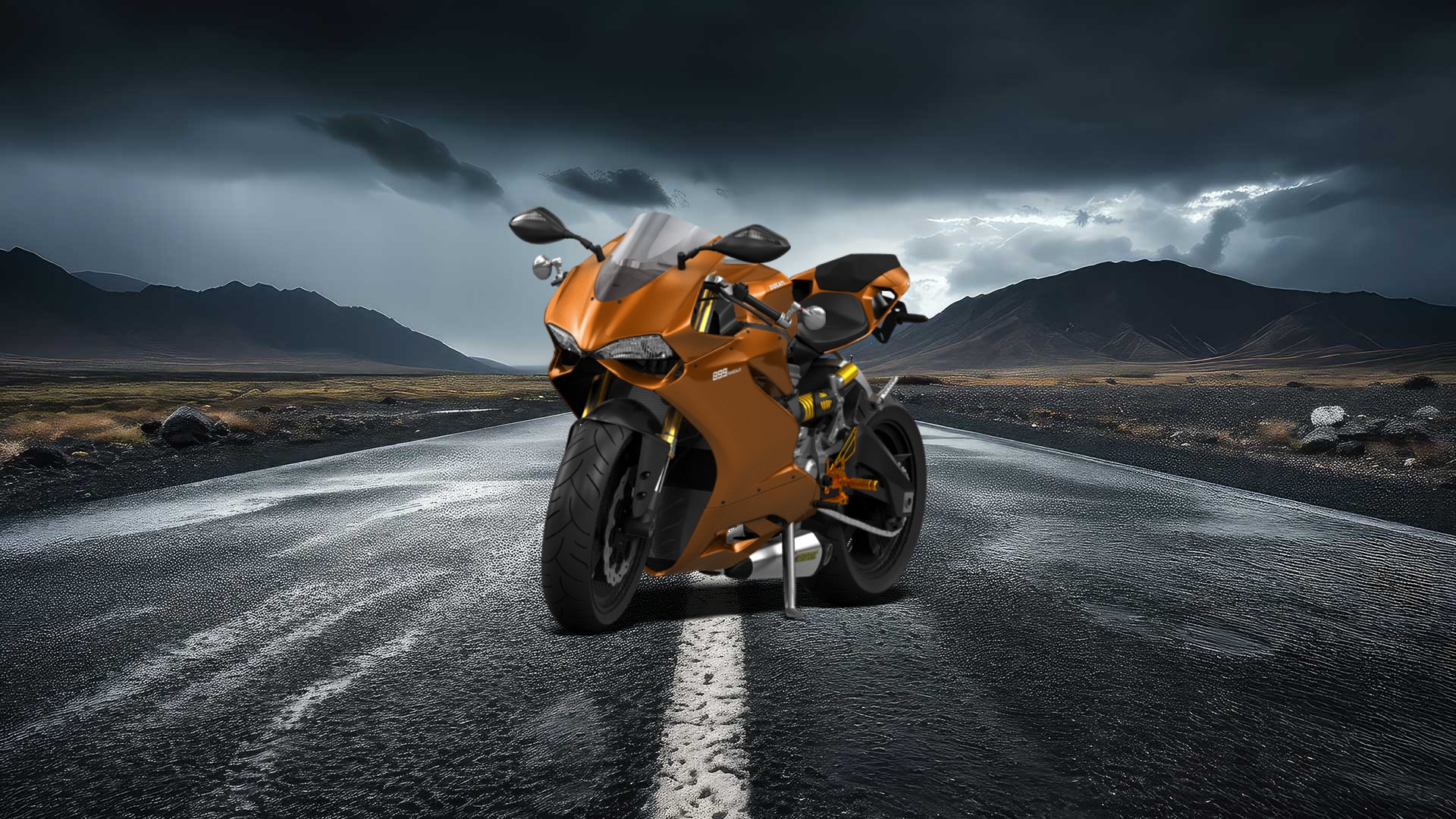Ducati 899 Panigale Sport Bike 2015