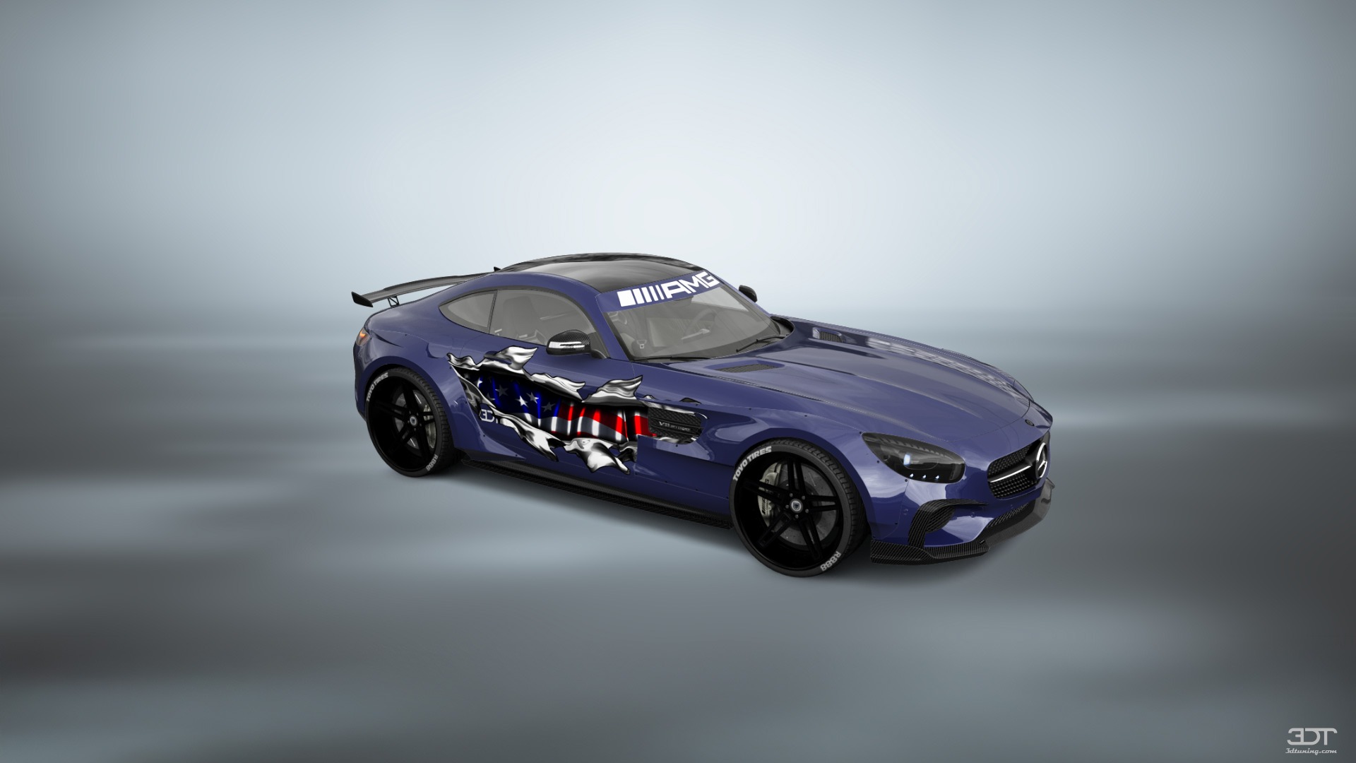 Mercedes AMG GT 2 door fastback coupe 2016 tuning