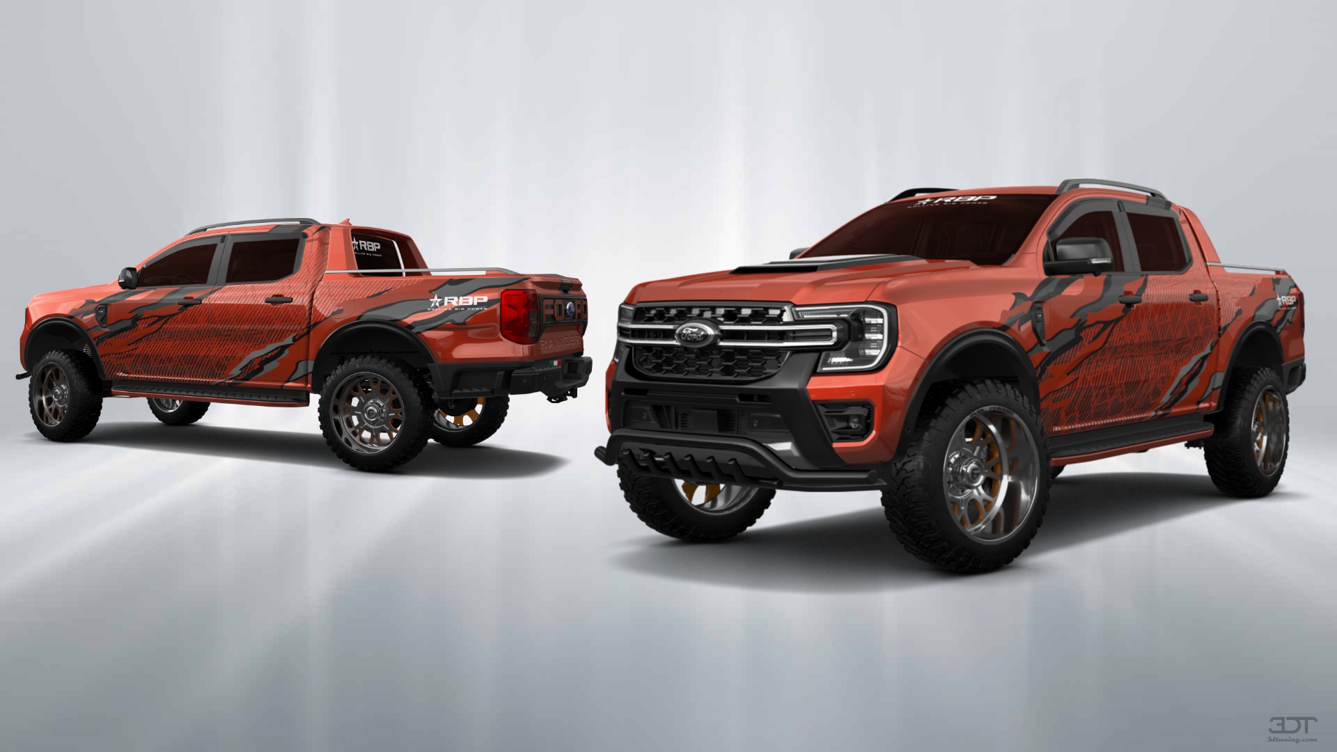 Ford Ranger 4 Door pickup truck 2022 tuning