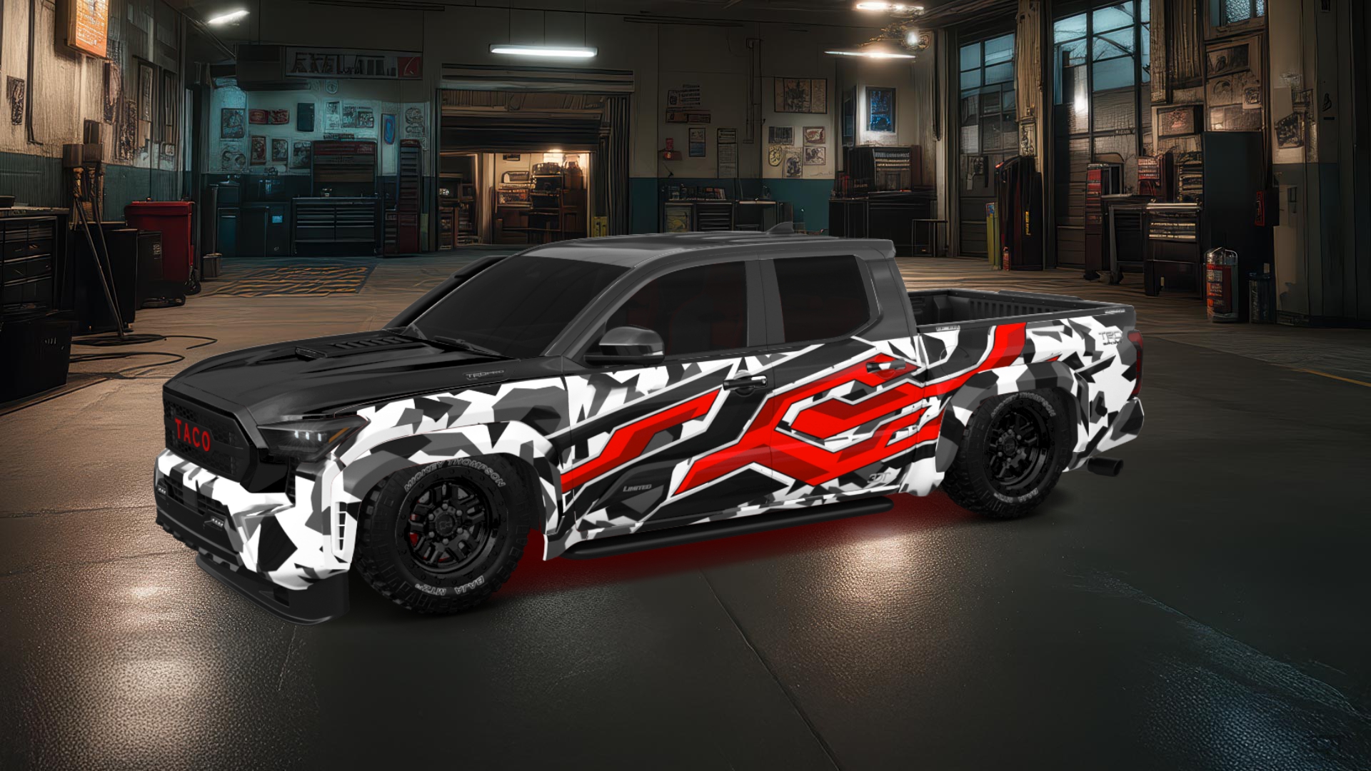 Toyota Tacoma Crew Cab 4 Door pickup truck 2024 tuning