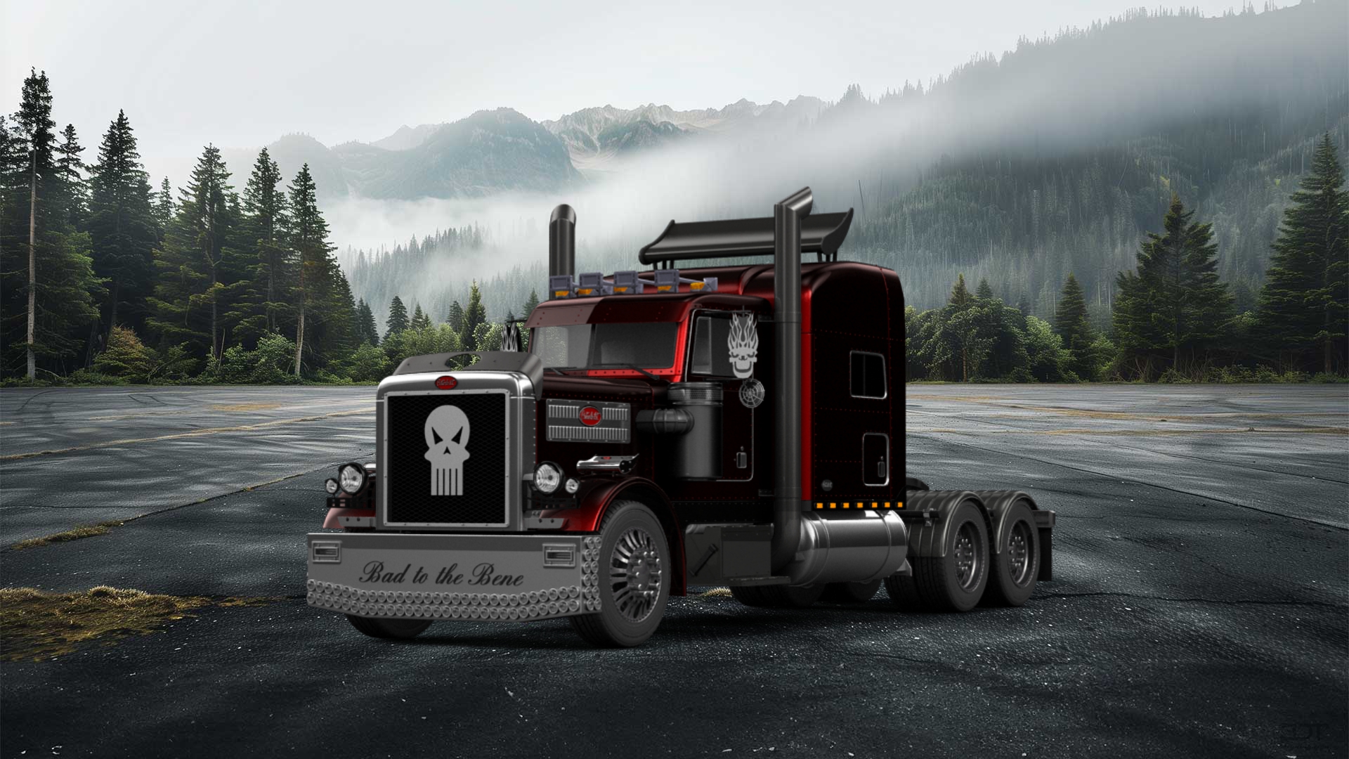 Peterbilt 359 Truck 1987