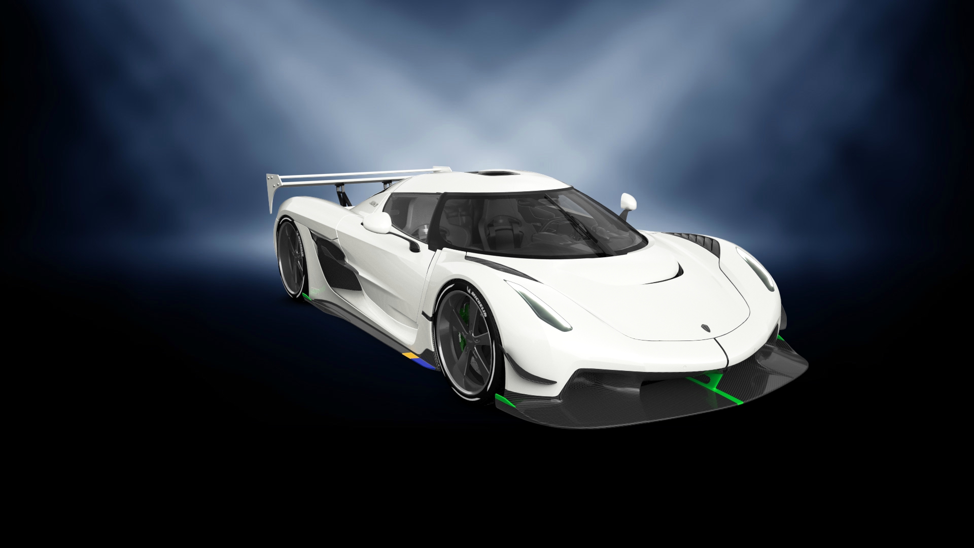 Koenigsegg Jesko 2 door targa top 2020
