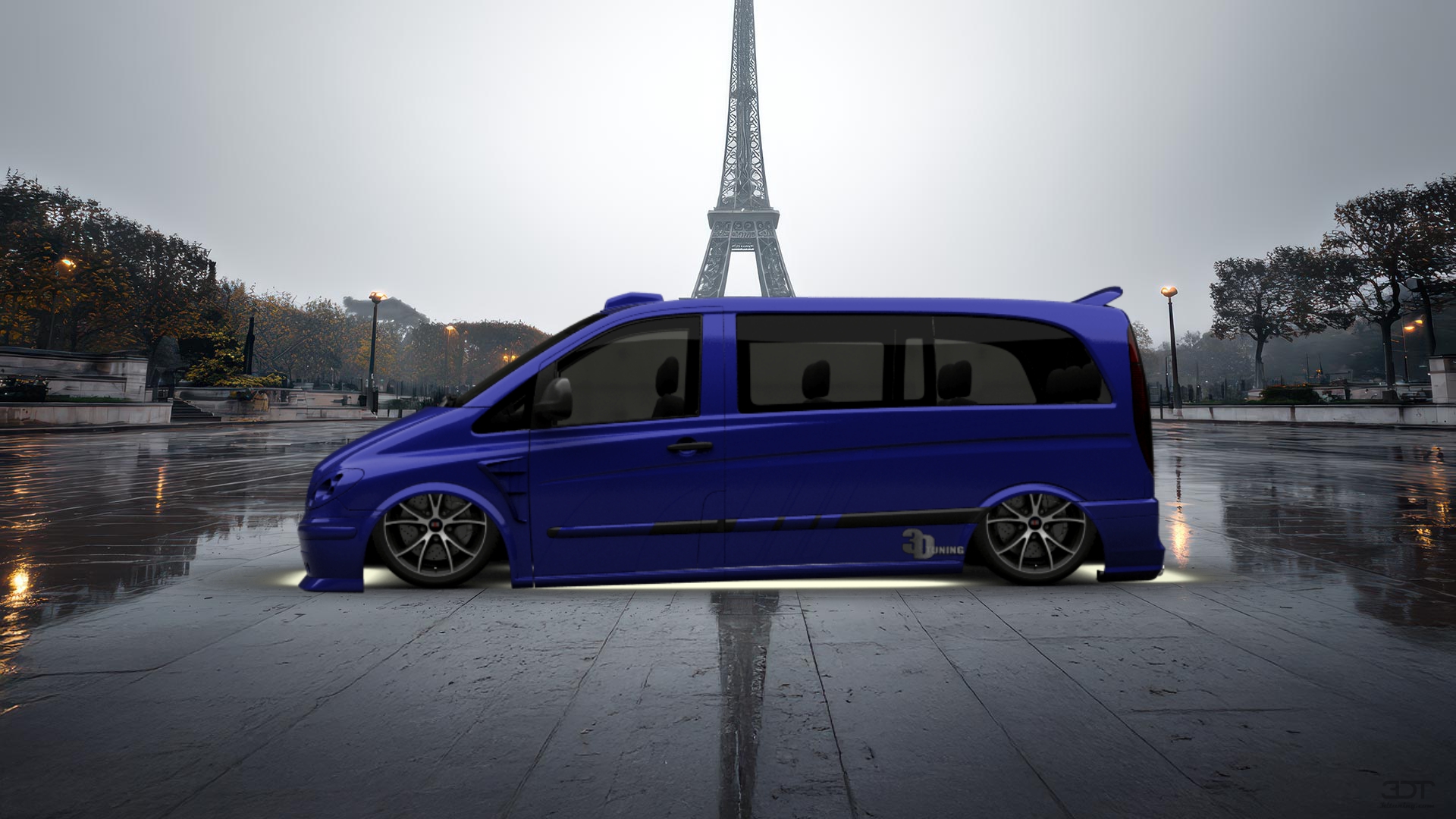 Tuner_FxQBHDl-6's Mercedes Vito 2003 with Underglow, Wheels
