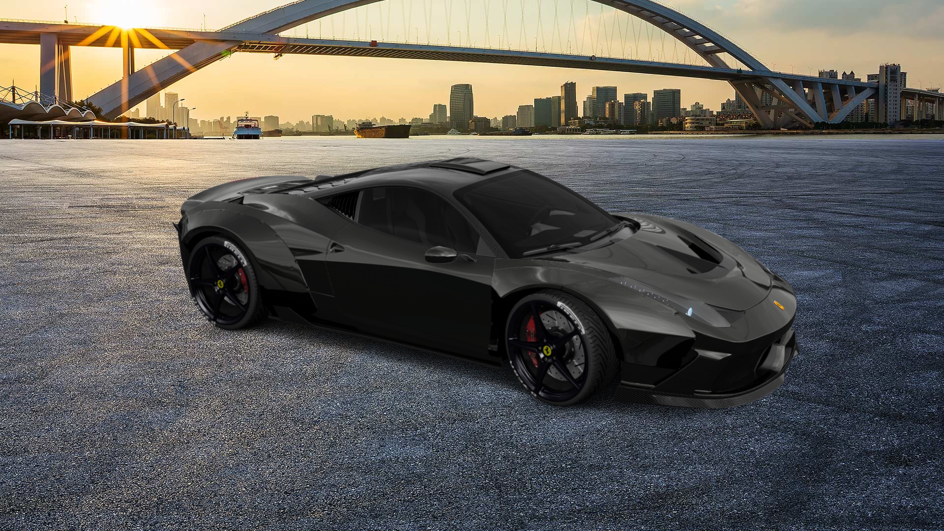 Ferrari 458 Italia 2 door spider 2010 tuning
