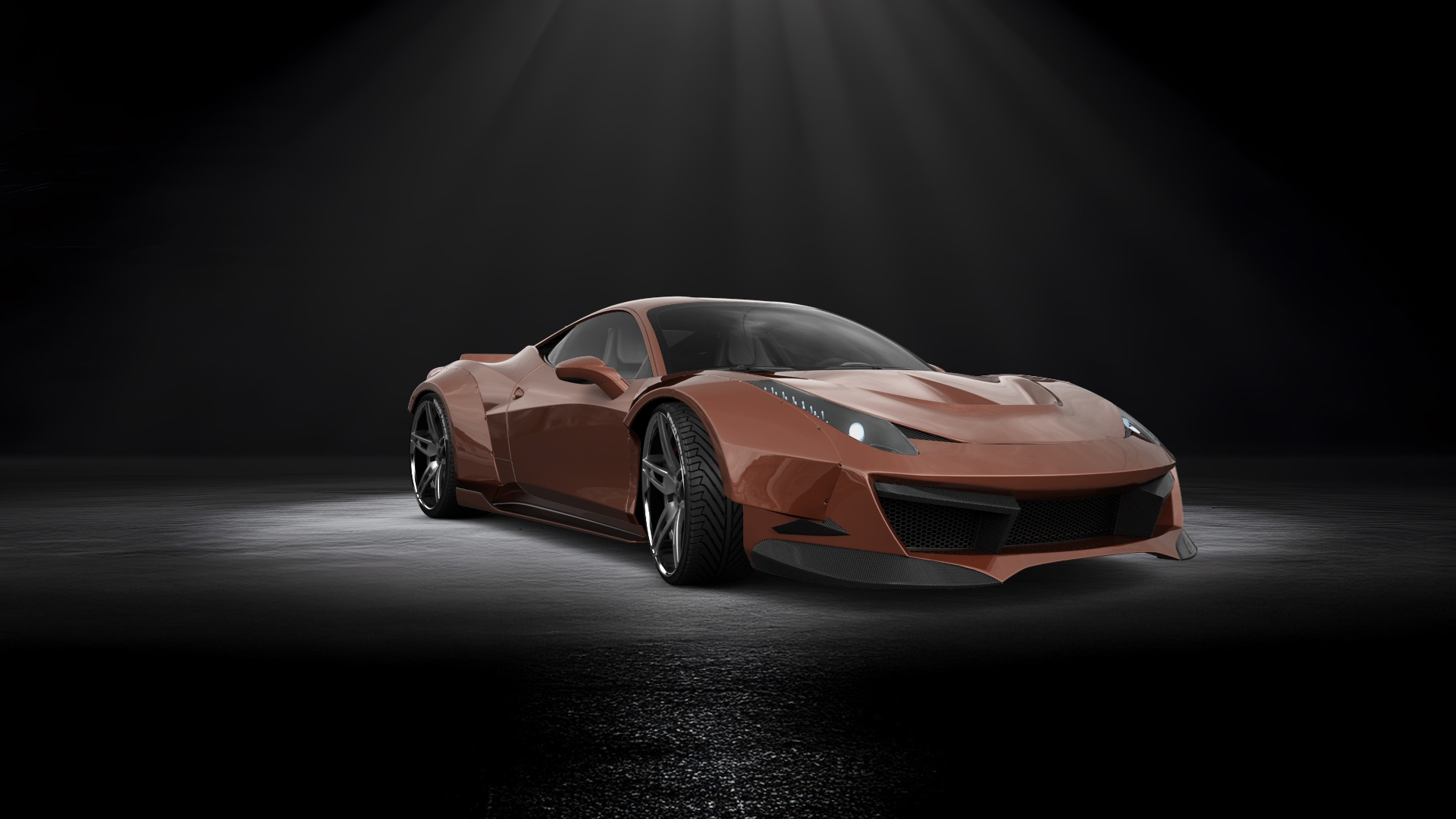 Ferrari 458 Italia 2 door spider 2010 tuning