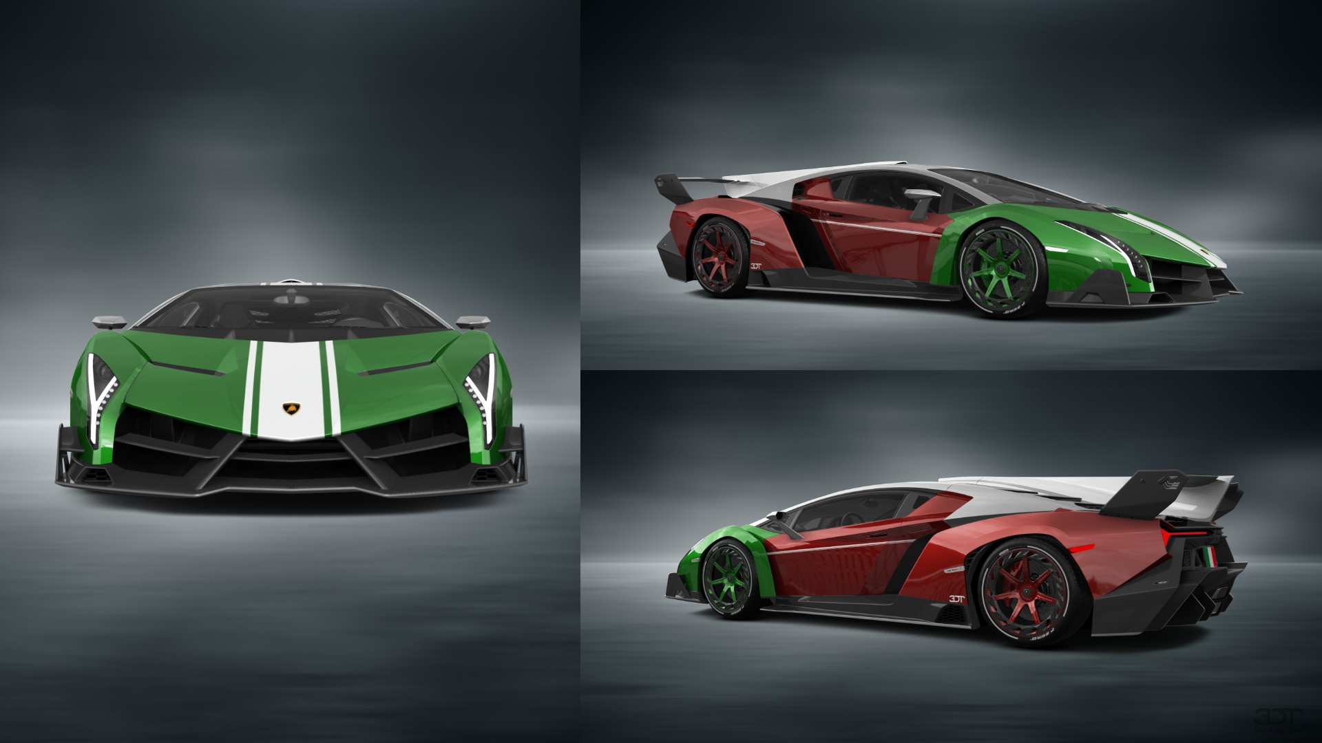 Lamborghini Veneno 2 Door Coupe 2013 tuning