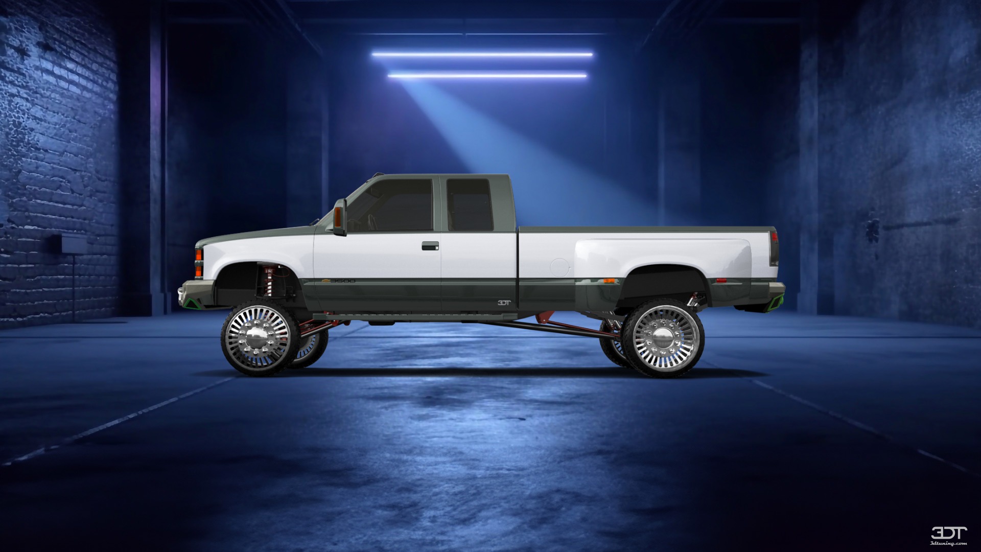 Chevrolet K3500 Extended Cab Pickup Truck 1988