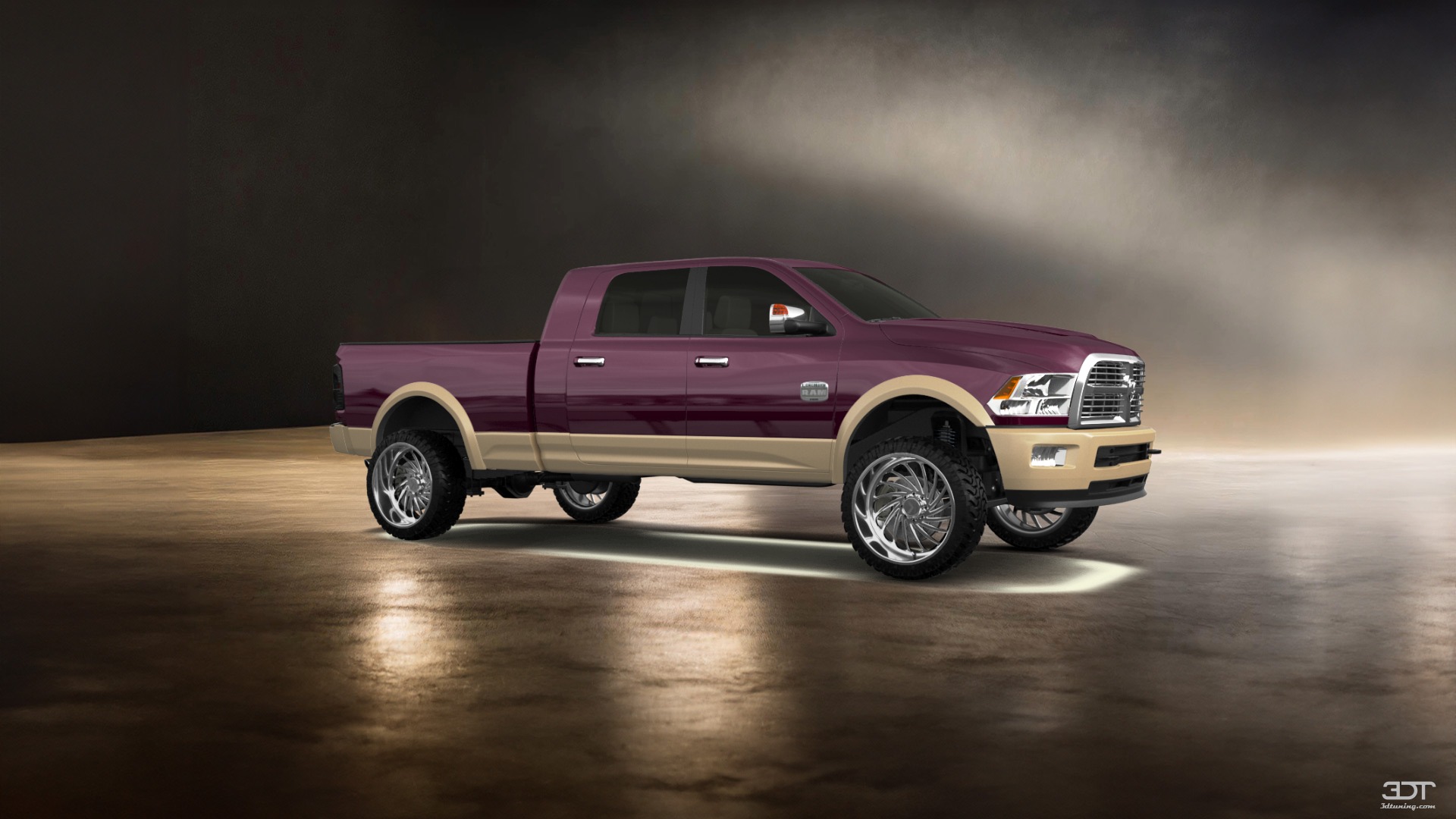 Dodge Ram 2500 Mega Cab 6.4 ft box 4 Door pickup truck 2010 tuning