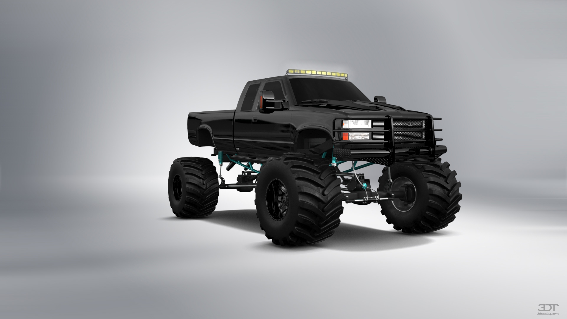 Chevrolet K3500 Extended Cab Pickup Truck 1988