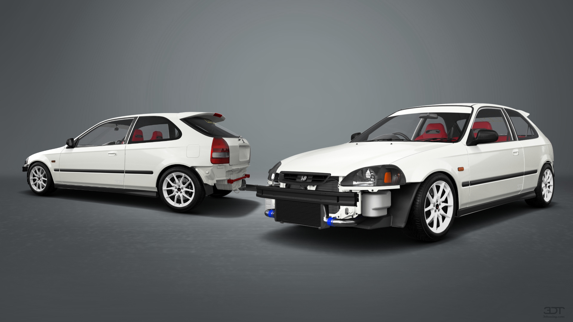 Honda Civic 3 Door Hatchback 1997 tuning