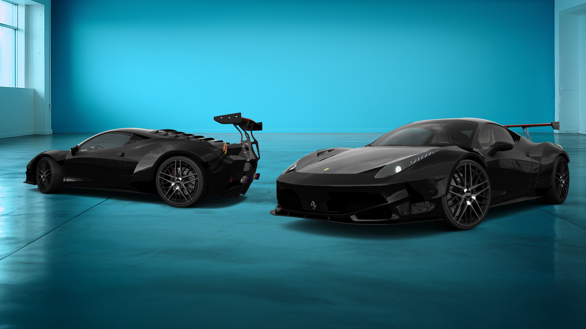 Ferrari 458 Italia 2 door spider 2010 tuning