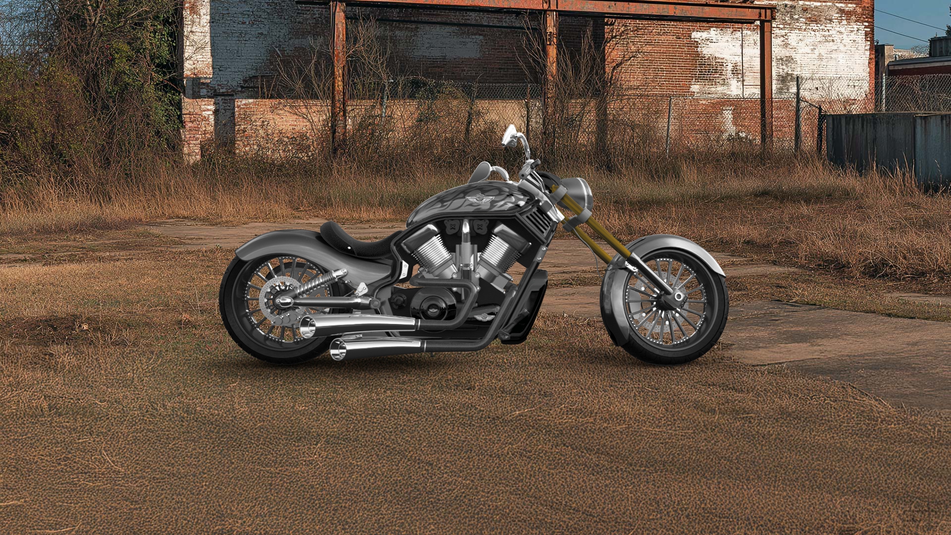 Harley-Davidson Custom Chopper Cruiser 2011 tuning