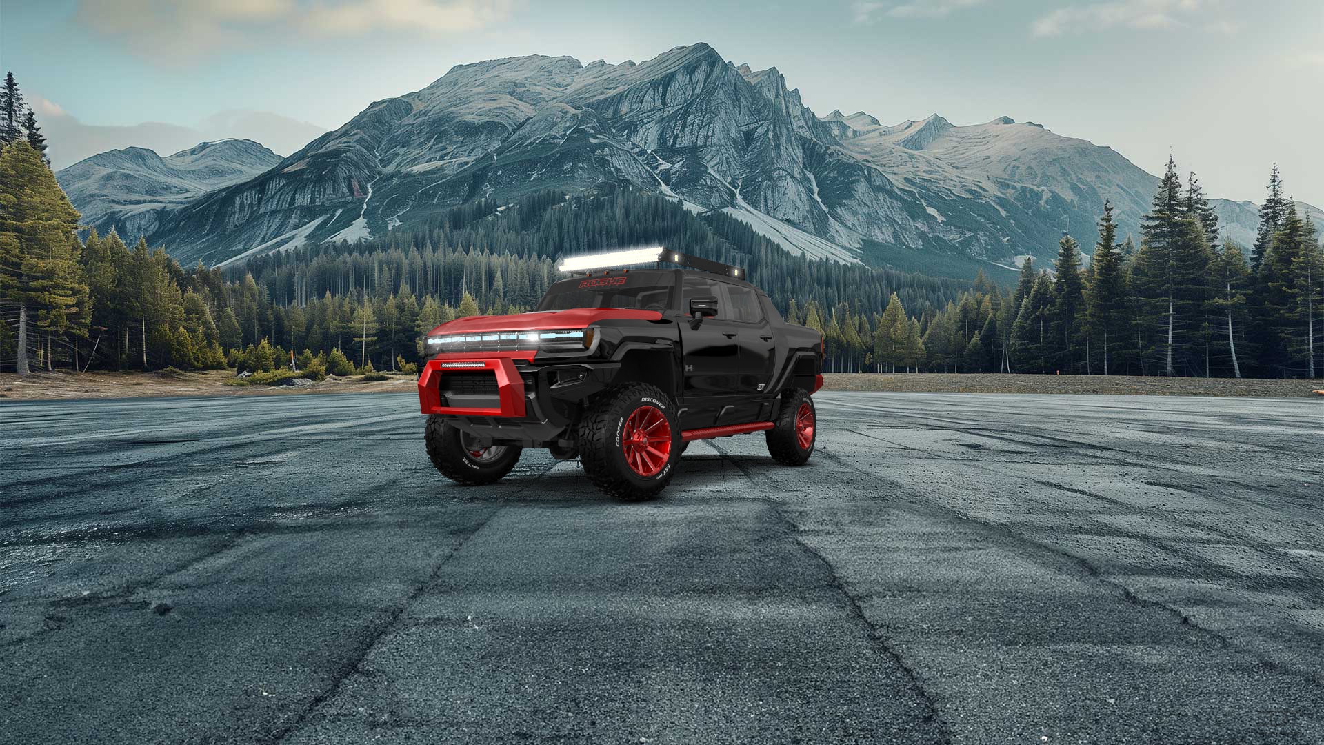 GMC Hummer EV 4 Door pickup truck 2021 tuning