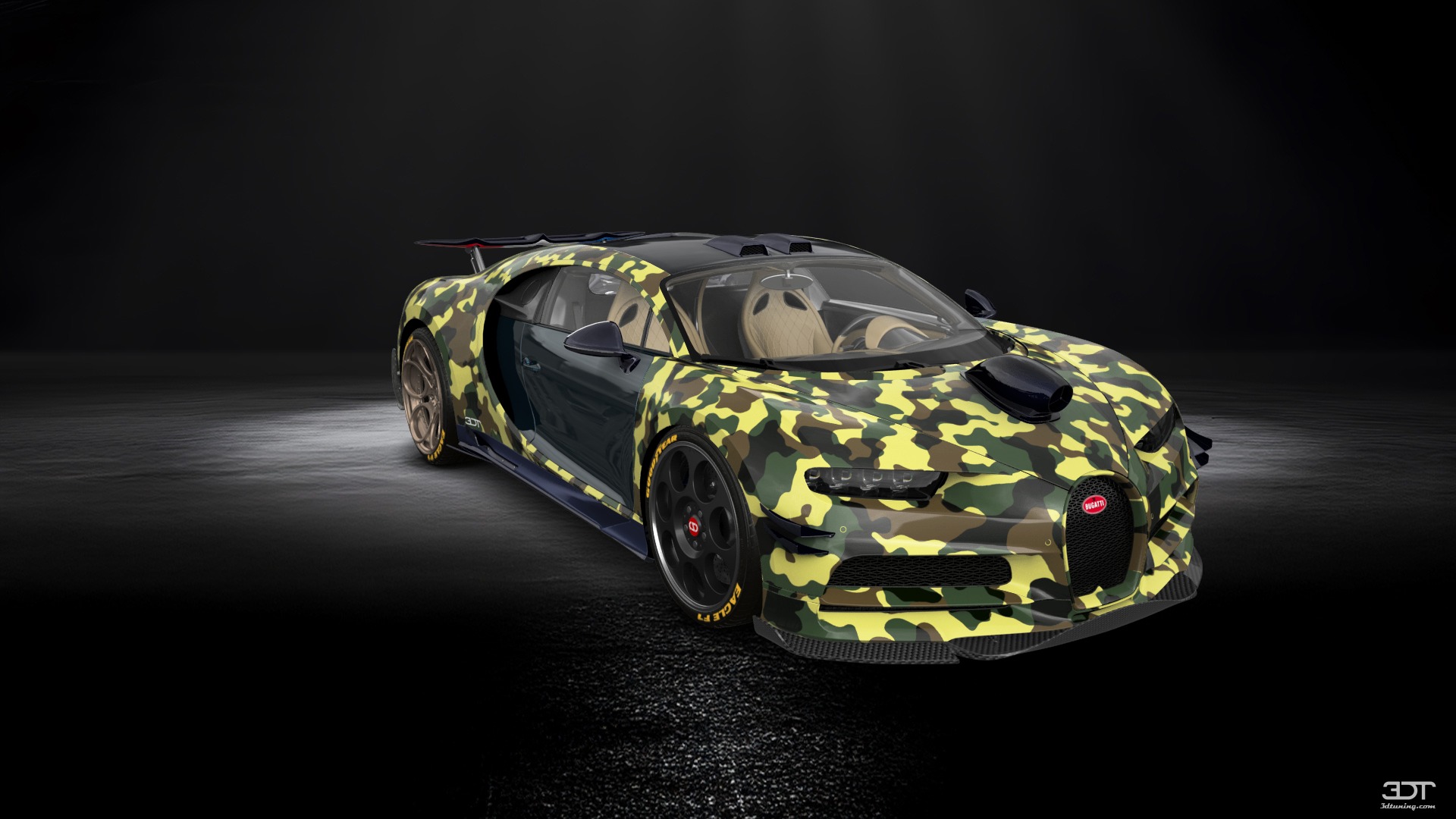 Bugatti Chiron 2 Door Coupe 2016