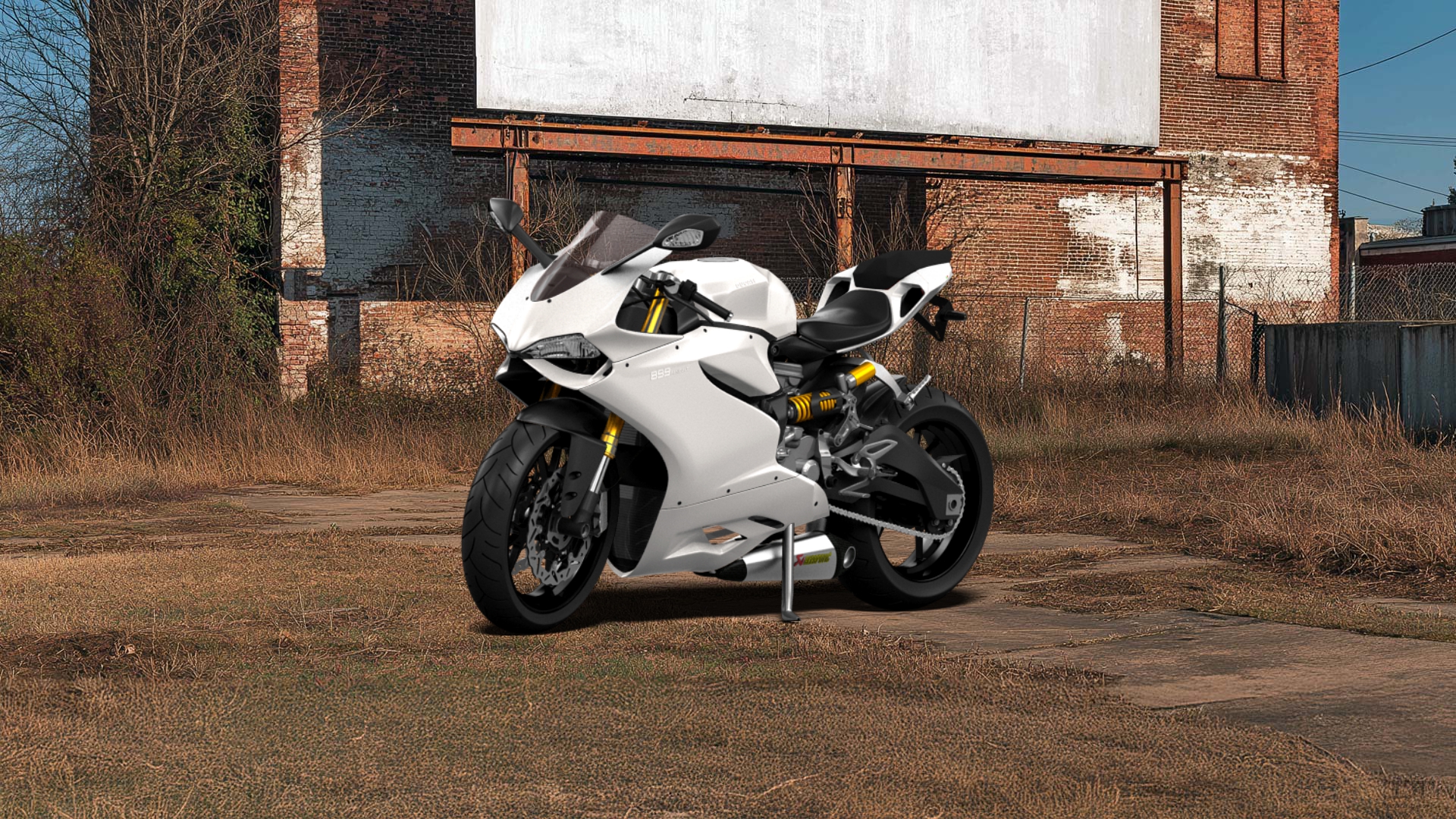 Ducati 899 Panigale Sport Bike 2015 tuning