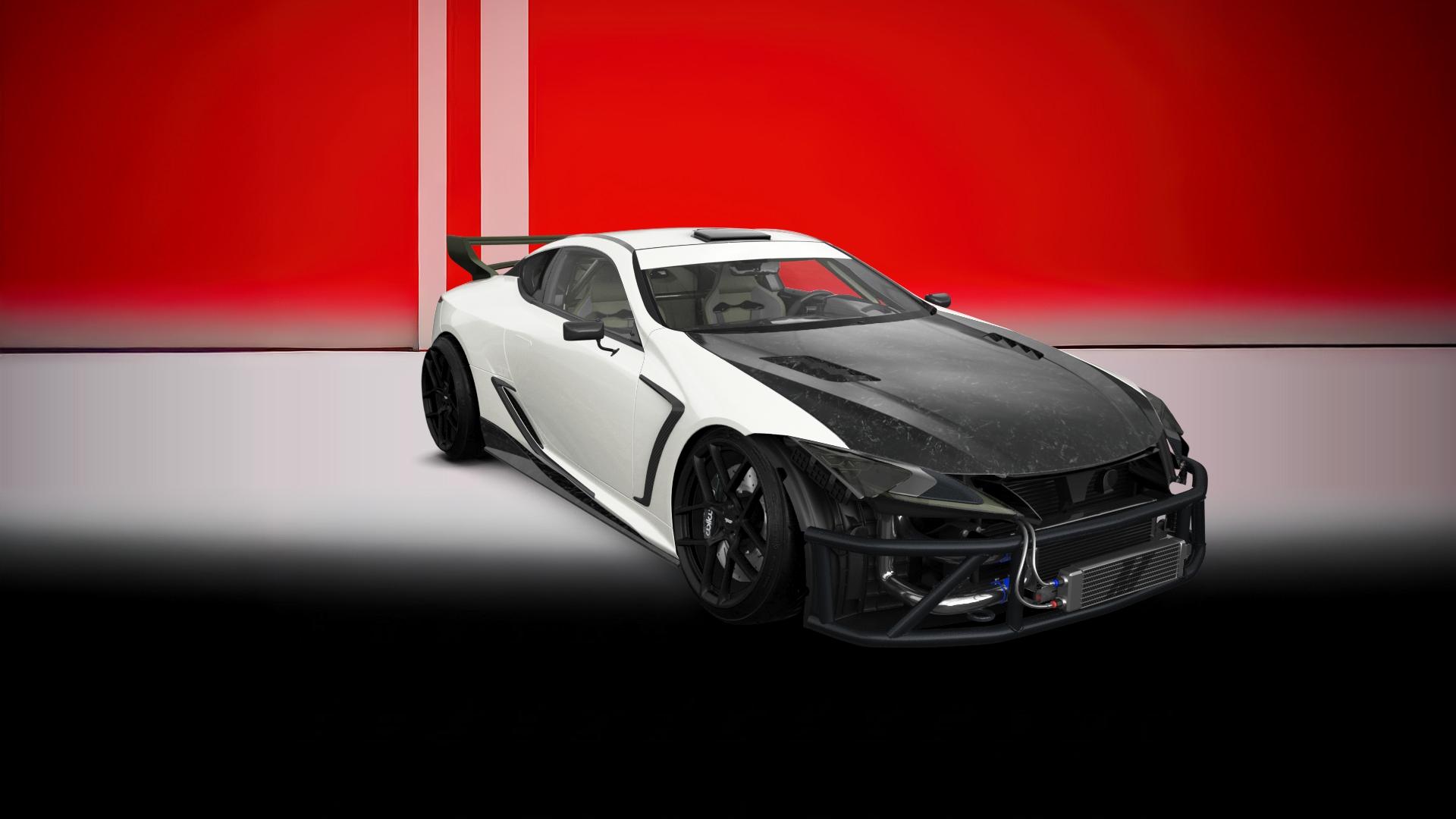 Lexus LC500 2 door fastback coupe 2017 tuning