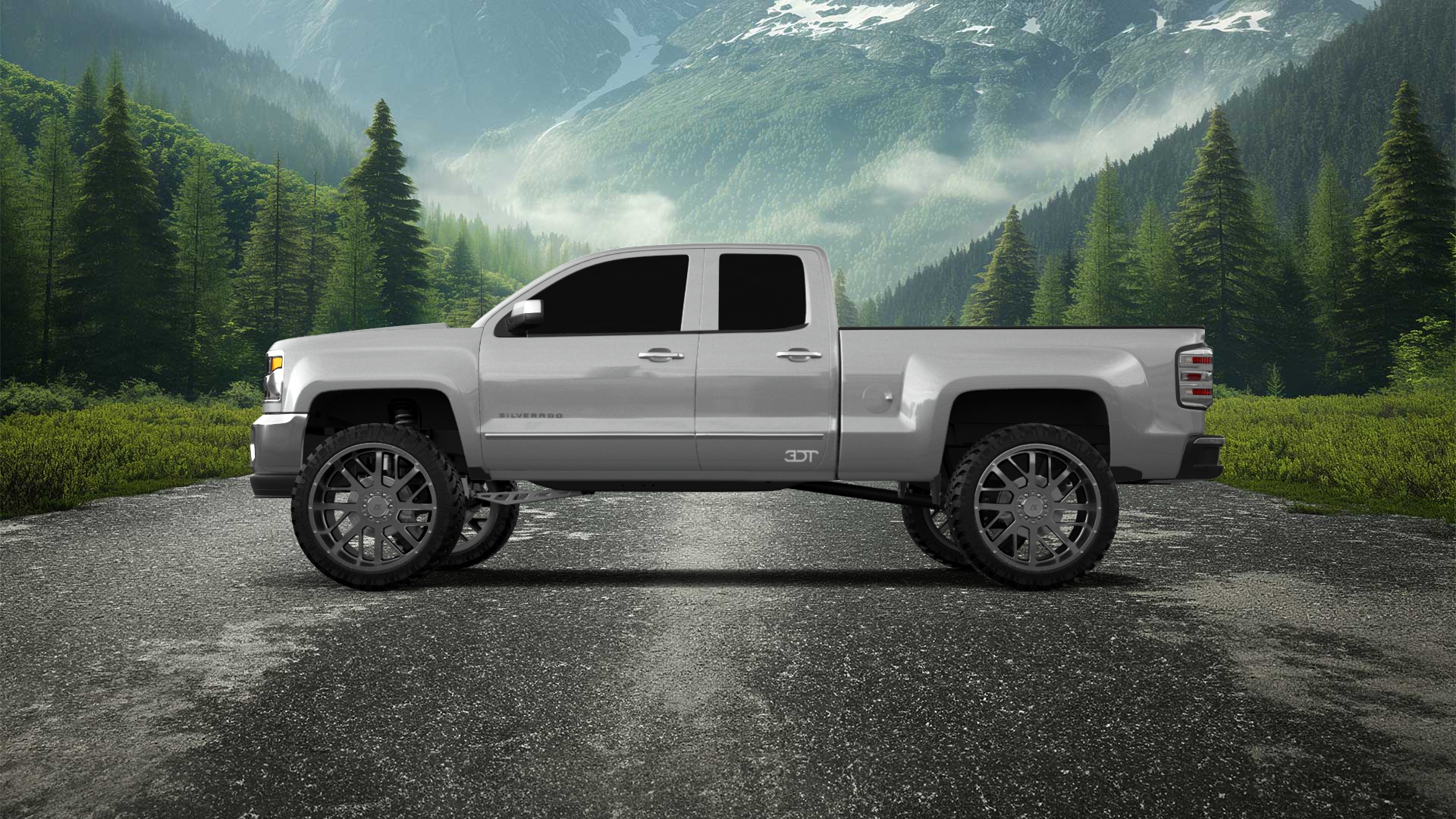 Chevrolet Silverado 1500 6.5 ft box 4 Door pickup truck 2016 tuning