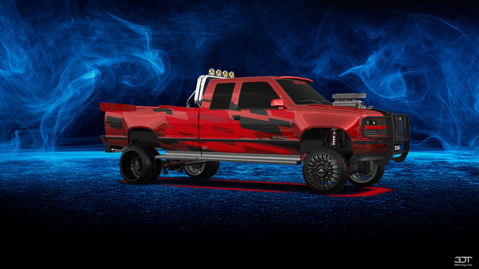 Chevrolet K3500 Extended Cab Pickup Truck 1988 tuning