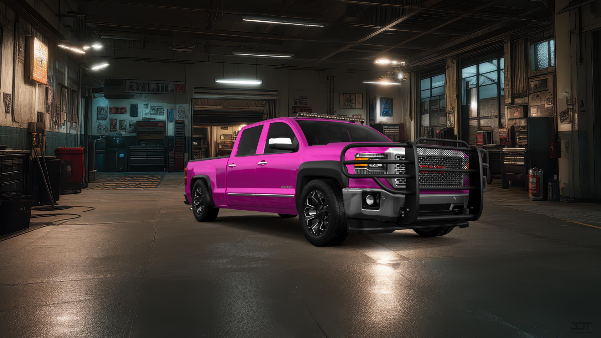 GMC Sierra 1500 Crew Cab 6.5ft box 4 Door Truck 2014 tuning