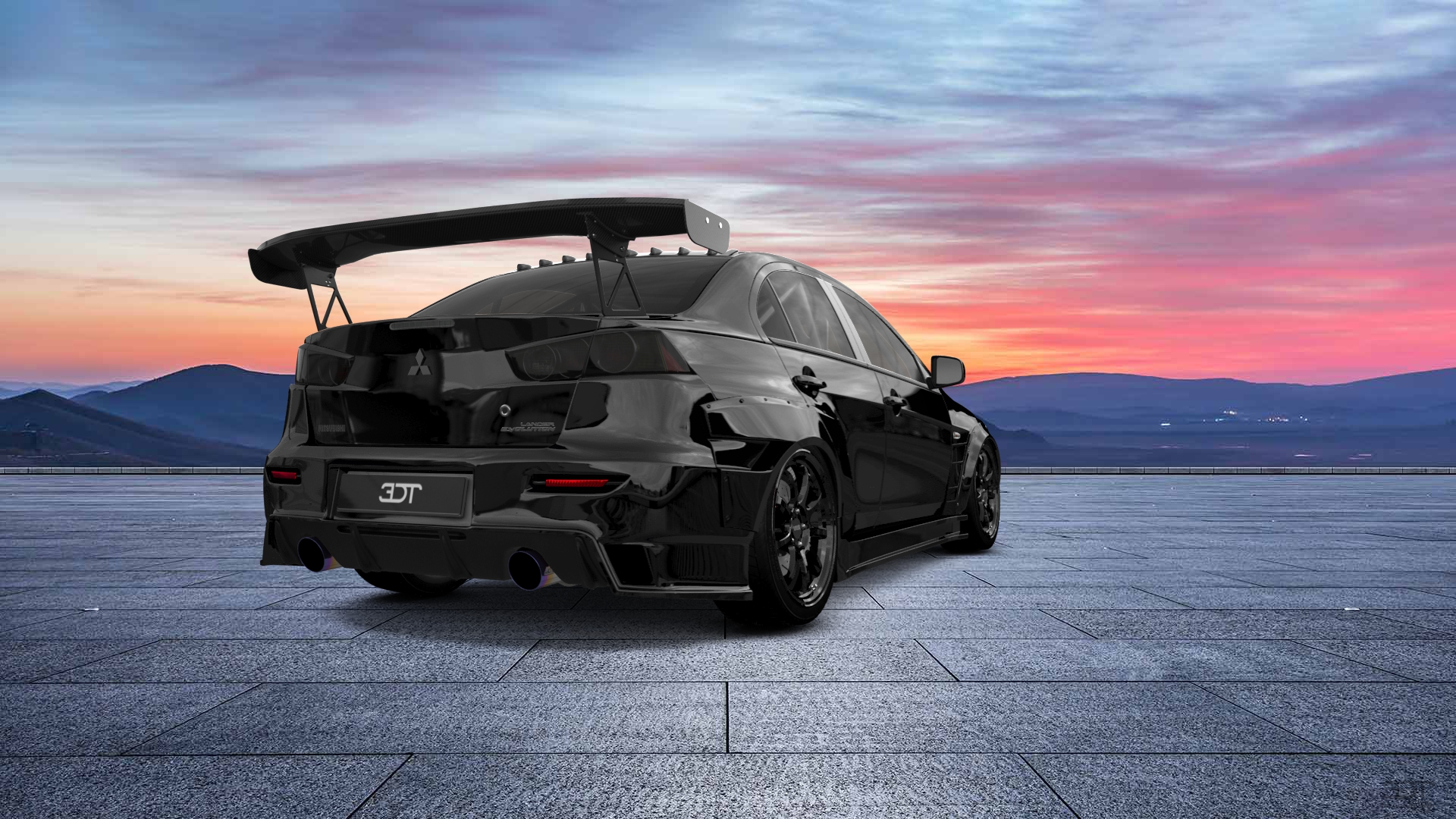 Mitsubishi Lancer Evolution X Sedan 2008