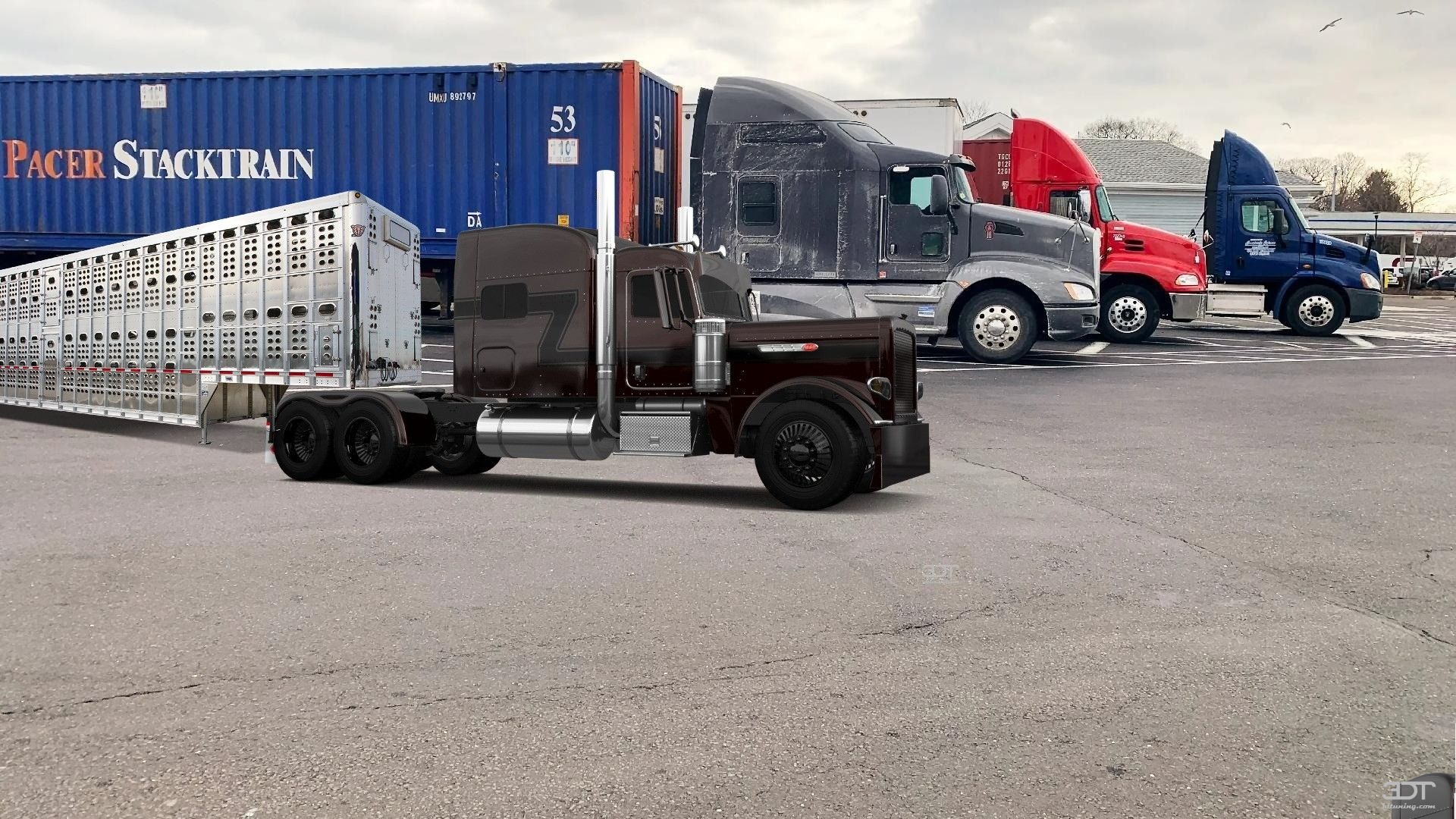 Peterbilt 389 Sleeper Cab Truck 2016 tuning