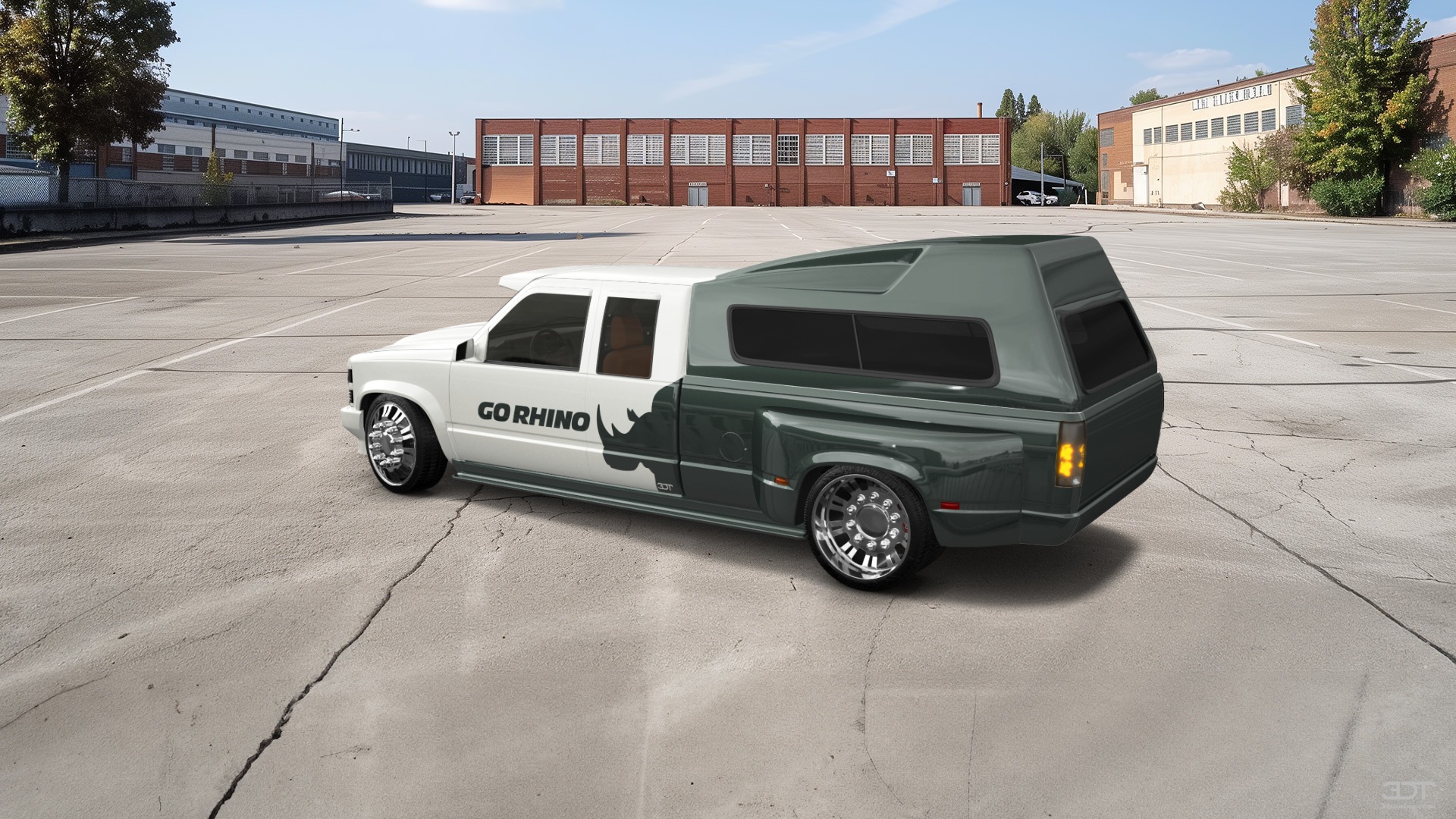Chevrolet K3500 Extended Cab Pickup Truck 1988
