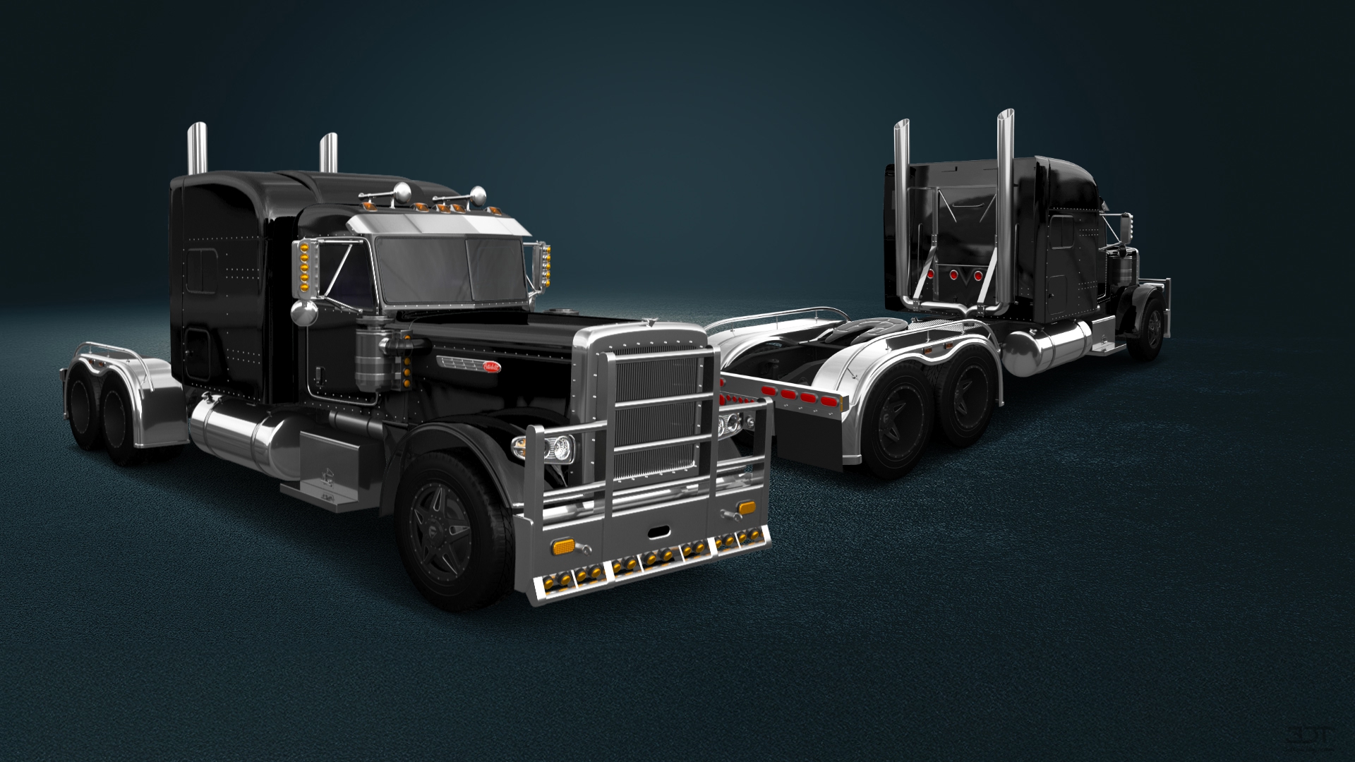 Peterbilt 389 Sleeper Cab Truck 2016 tuning