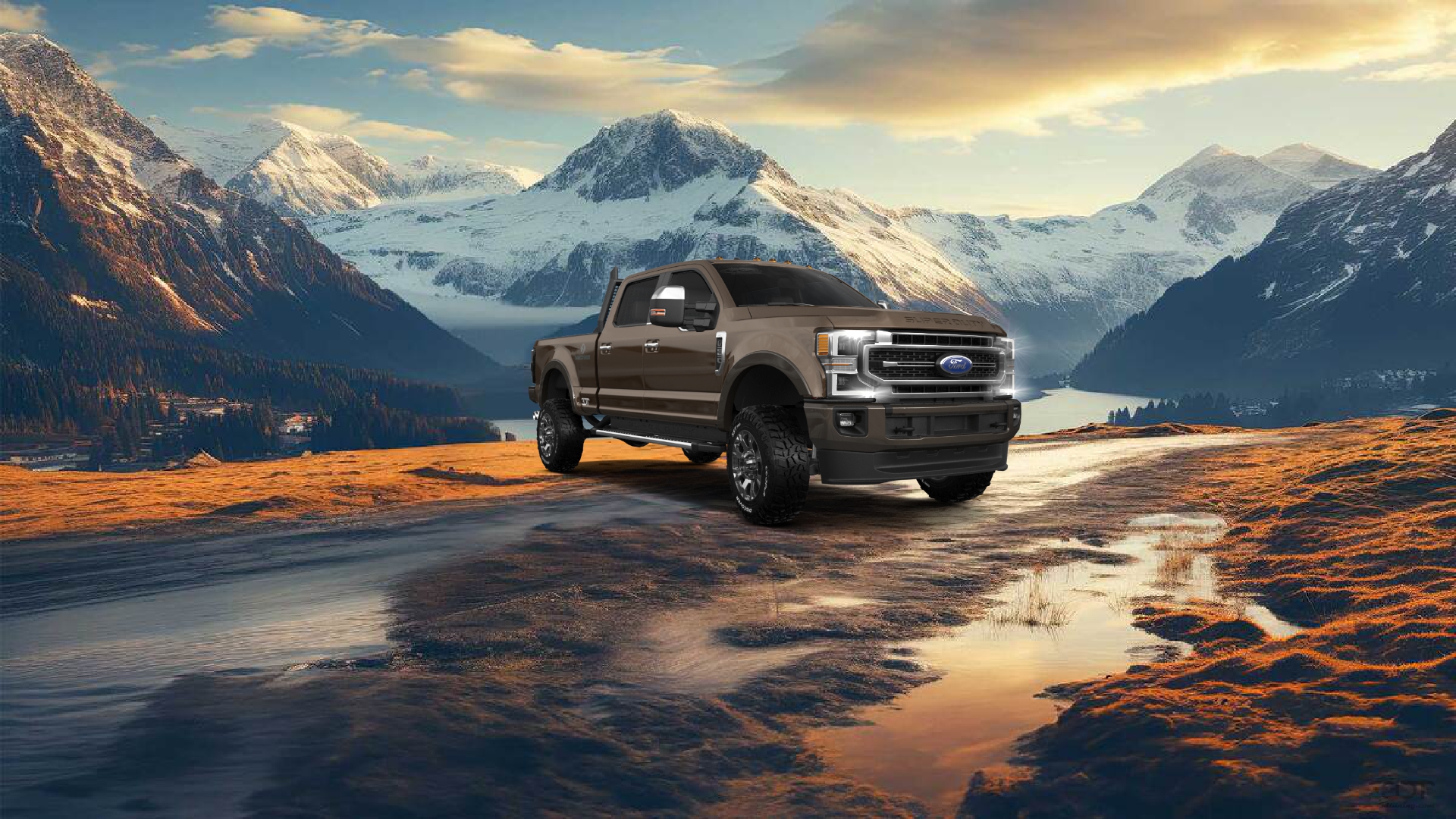 Ford F-250 4 Door pickup truck 2021